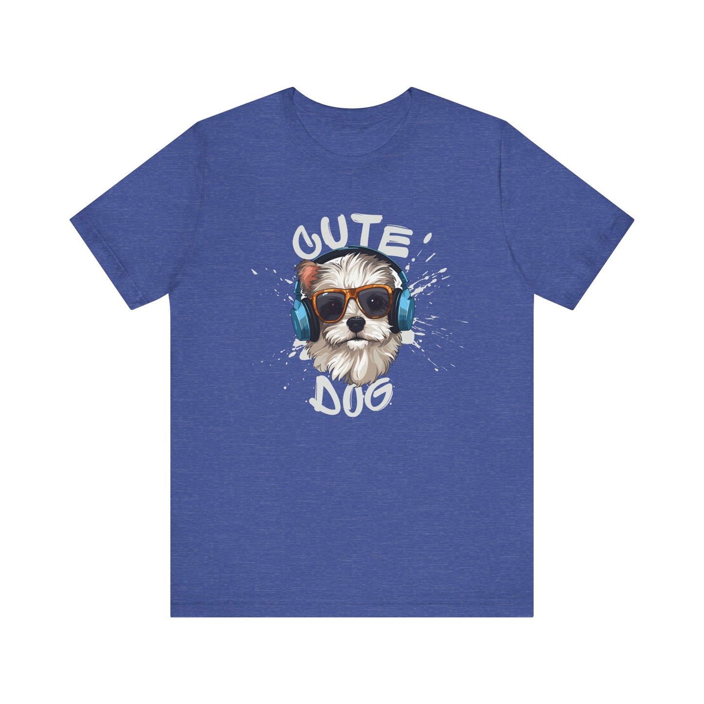 Cute Dog Graphic Unisex T-Shirt – Perfect for Pet Lovers