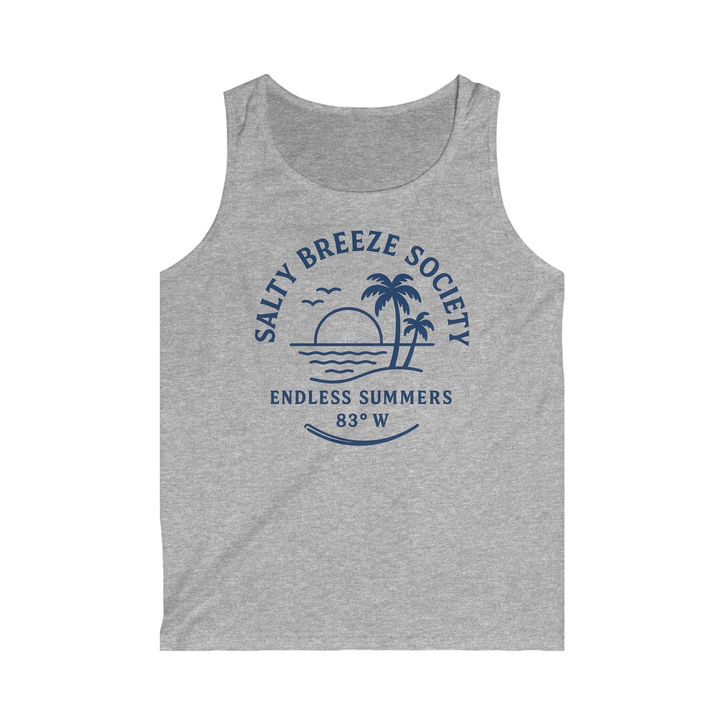Salty Breeze Society Men's Tank Top - Endless Summers Vibe
