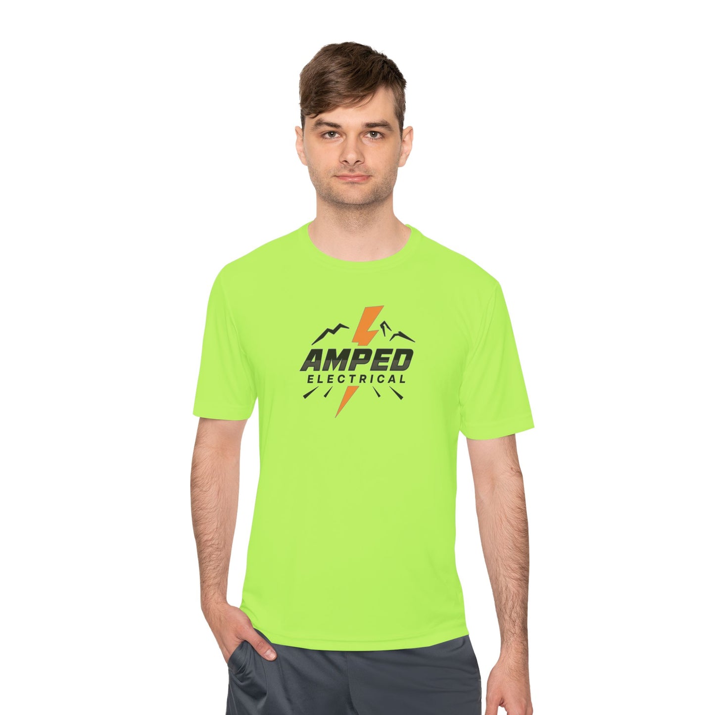 Amped Electrical Unisex Moisture Wicking Tee