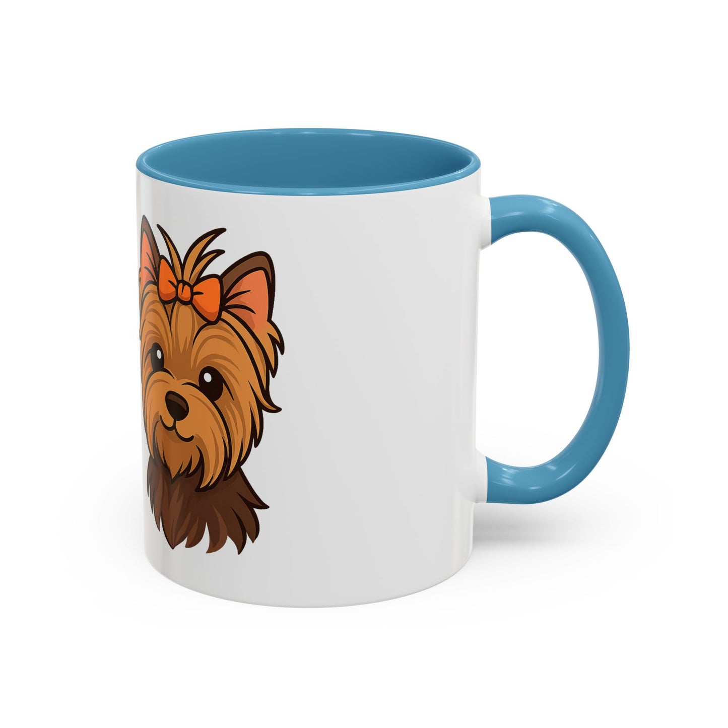 Cute Yorkshire Terrier Accent Coffee Mug - Pet Lover Gift