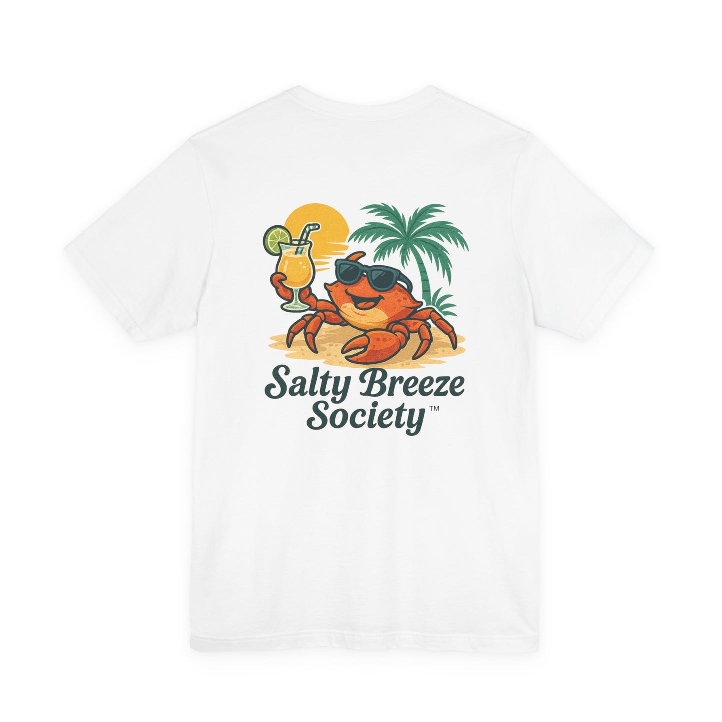 Salty Breeze Society Tee, Beach T-Shirt, Summer Vibes Shirt