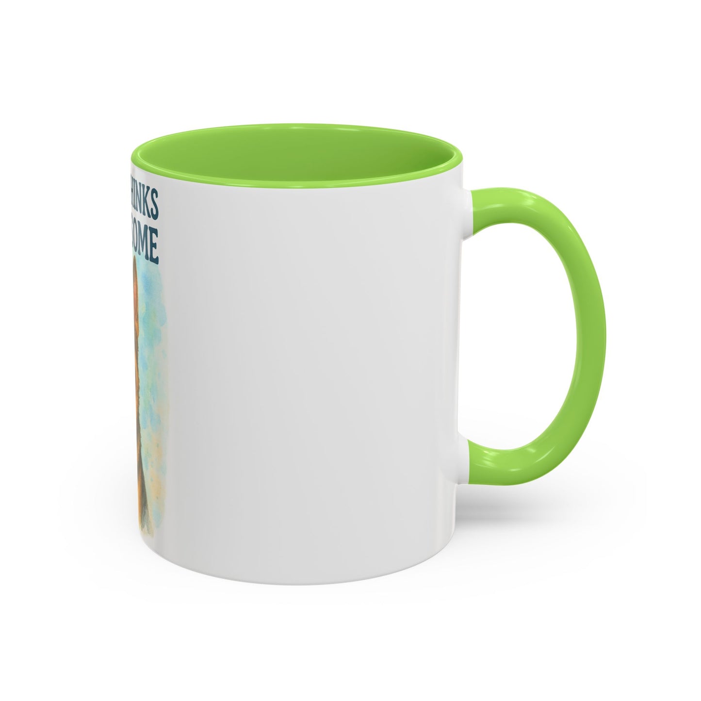 Funny Dog Lover Mug - 'My Dog Thinks I'm Pawsome' - 11oz