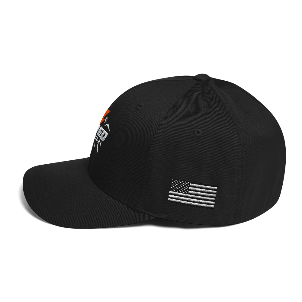 AMPED ELECTRICAL FlexFit Structured Twill Cap