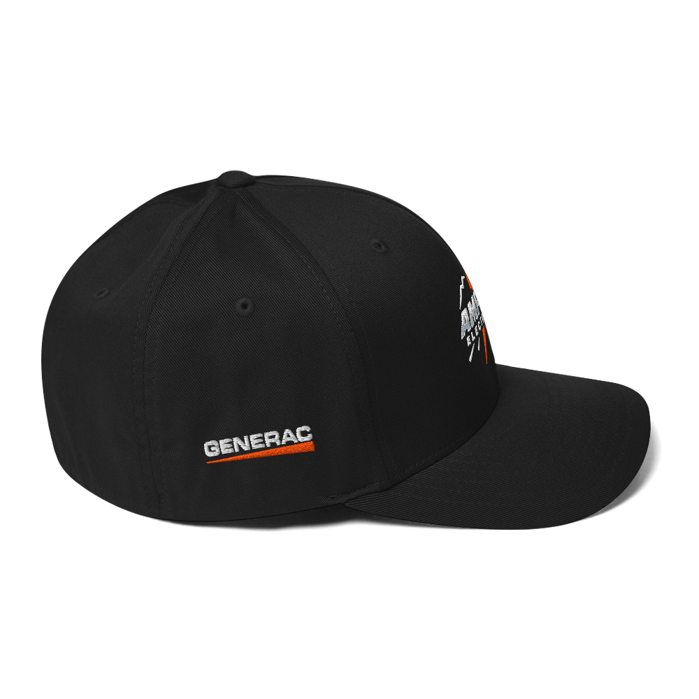 AMPED ELECTRICAL FlexFit Structured Twill Cap