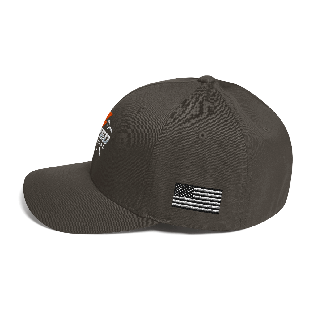 AMPED ELECTRICAL FlexFit Structured Twill Cap