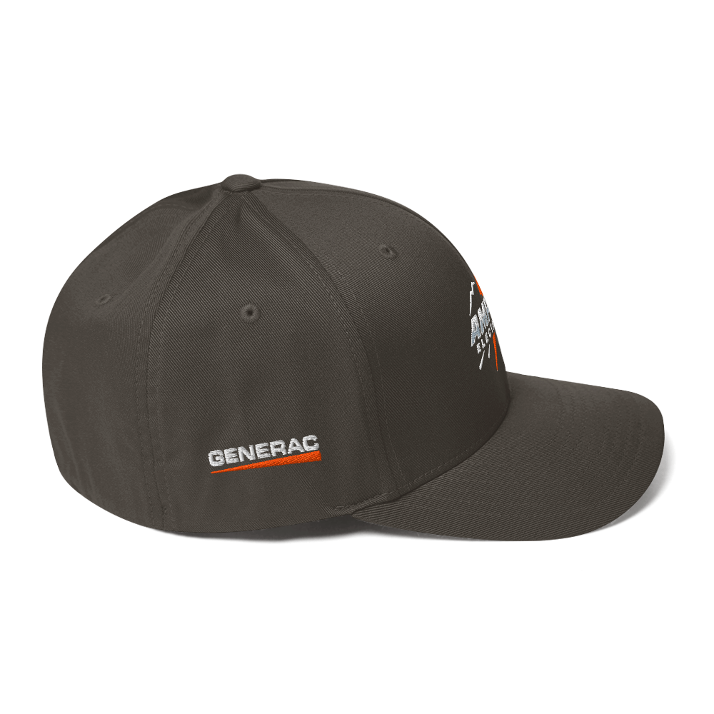 AMPED ELECTRICAL FlexFit Structured Twill Cap
