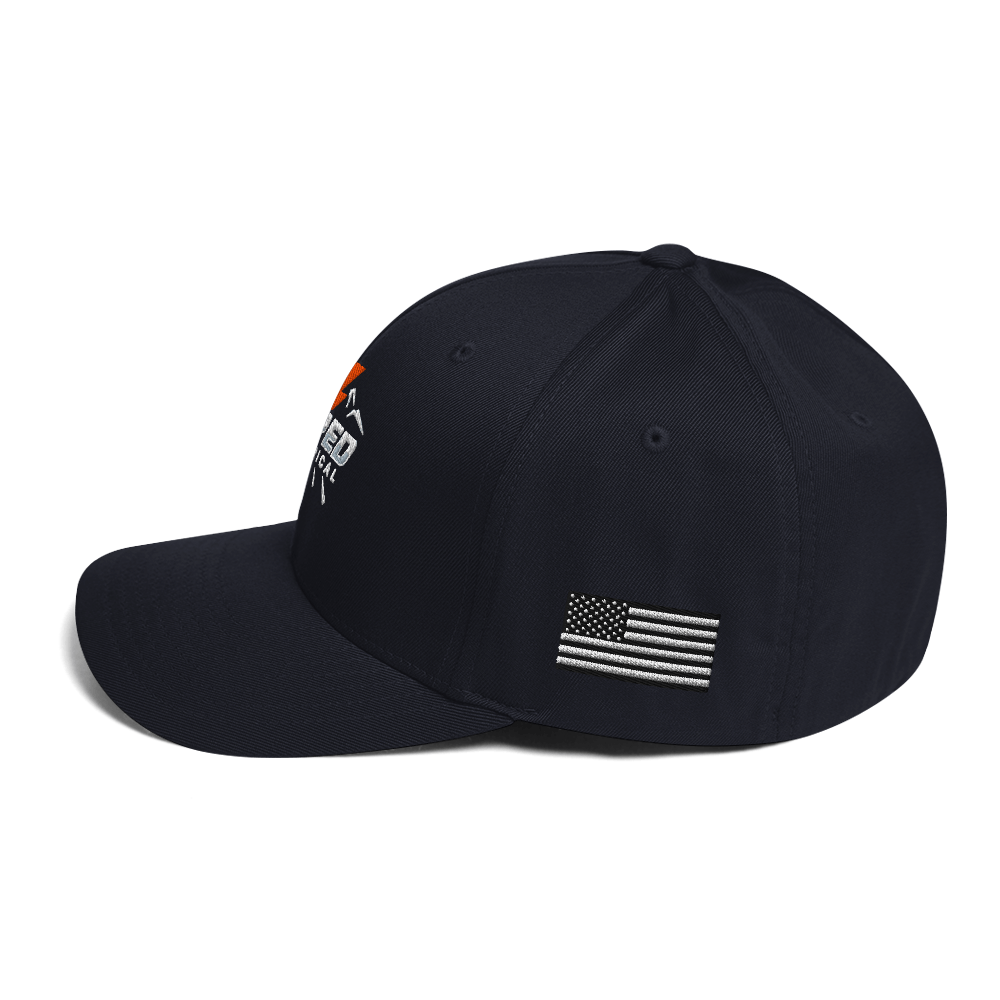 AMPED ELECTRICAL FlexFit Structured Twill Cap