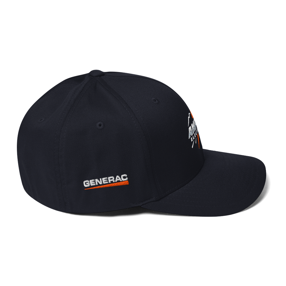 AMPED ELECTRICAL FlexFit Structured Twill Cap