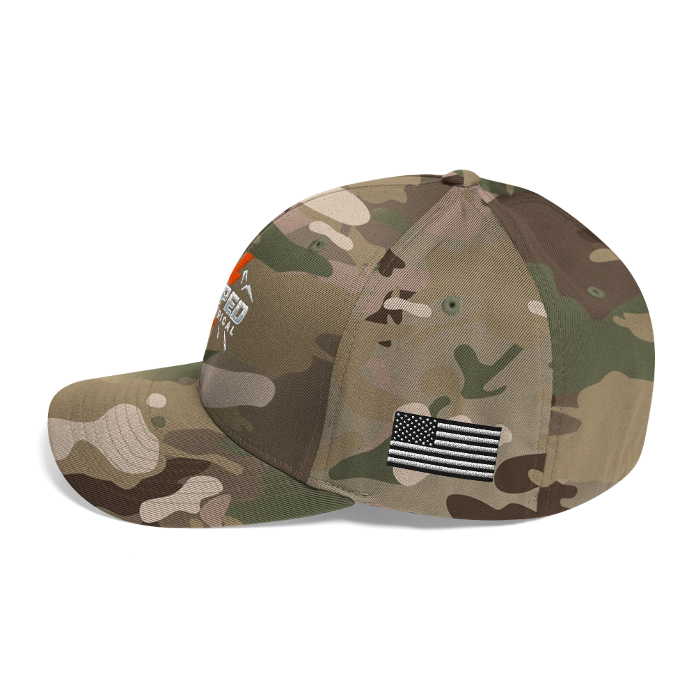 AMPED ELECTRICAL FlexFit Structured Twill Cap