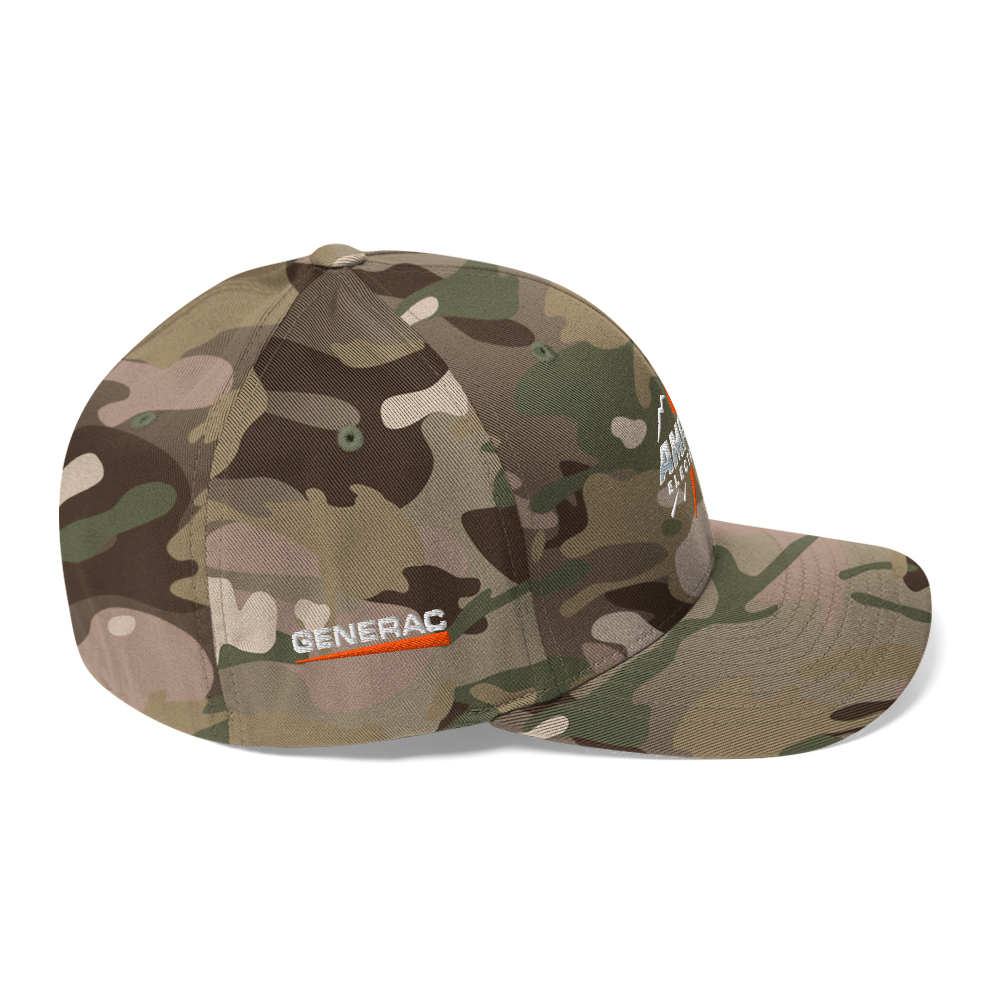 AMPED ELECTRICAL FlexFit Structured Twill Cap