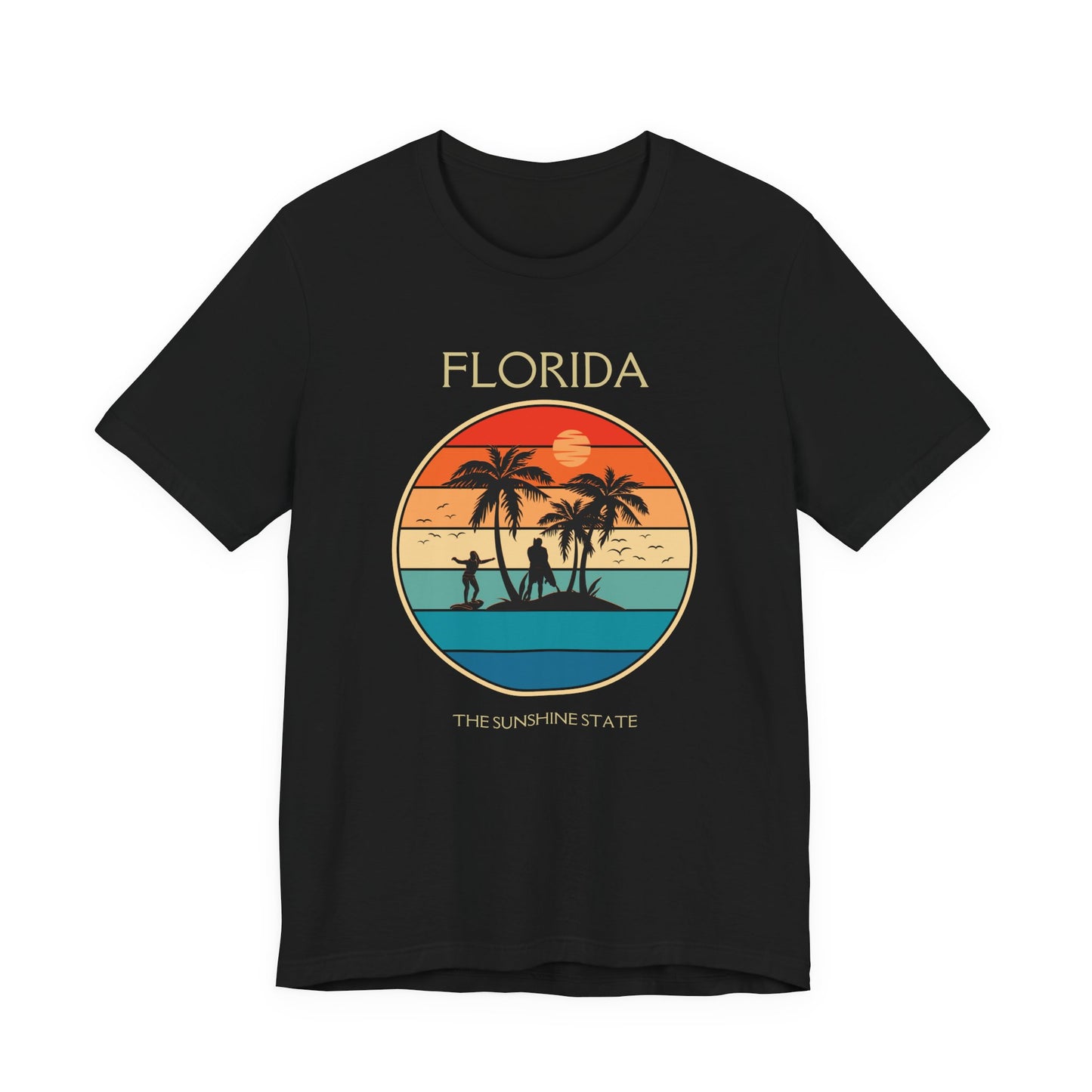 Florida Sunshine State Graphic Tee - Unisex Jersey T-Shirt