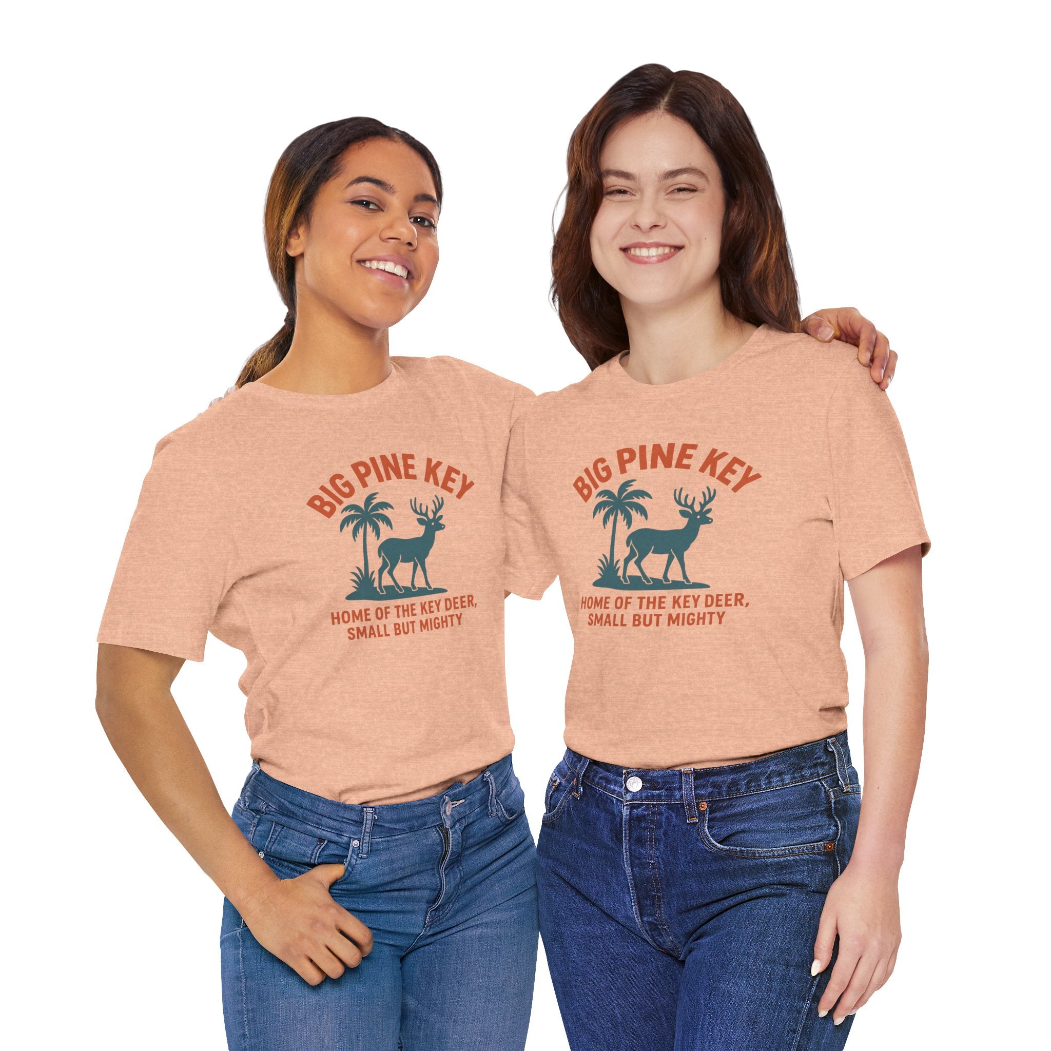 FLORIDA KEYS COLLECTION Big Pine Key Unisex Tee – Home of the Key Deer, Relaxed Fit Casual Shirt