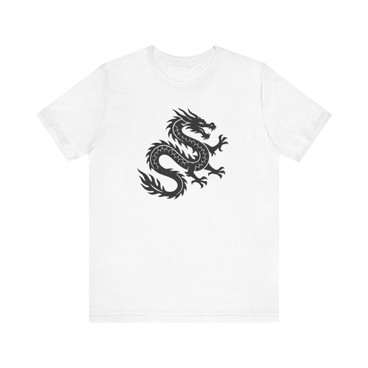Dragon Graphic Unisex Tee | Mythical Creature Shirt, Gift for Him/Her