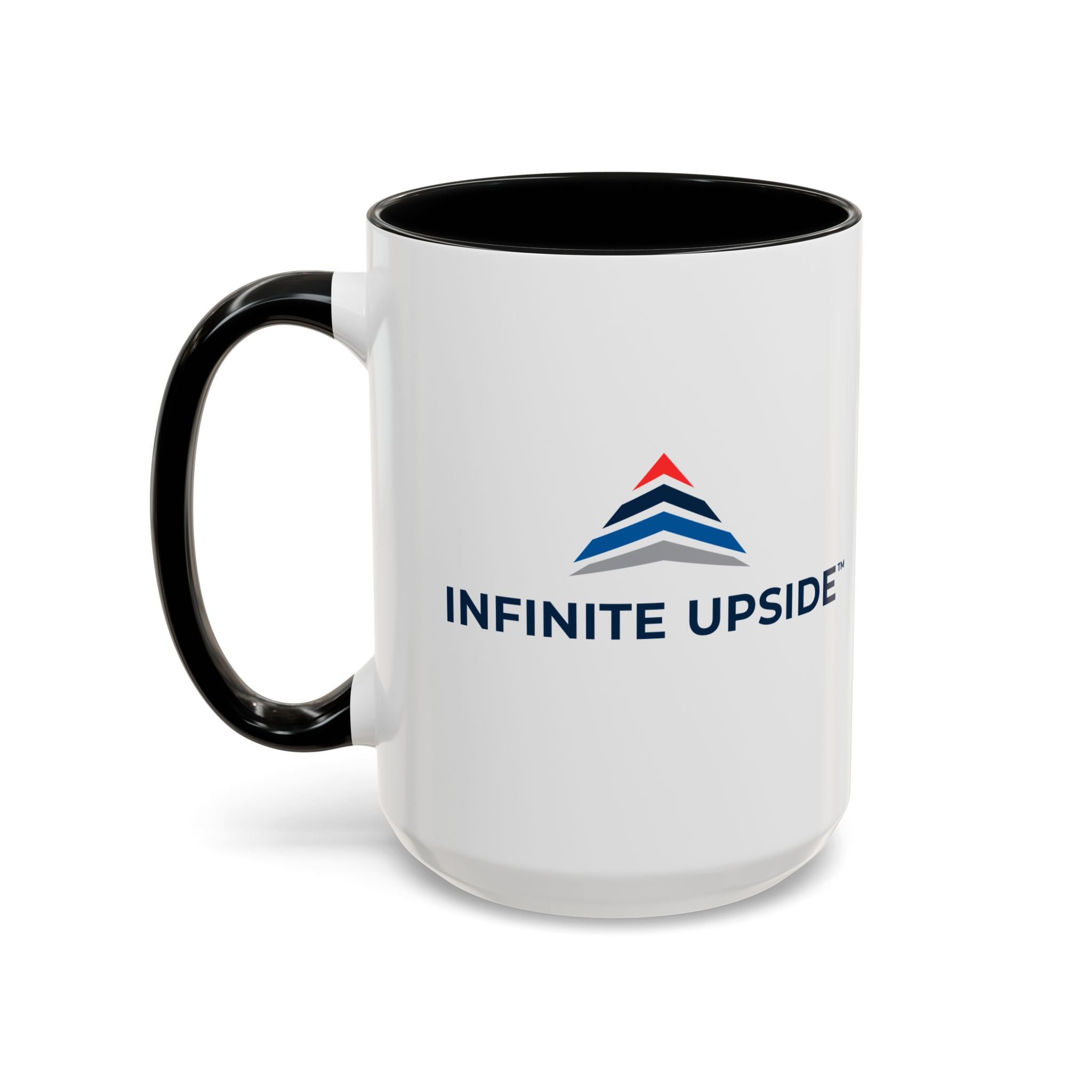 Infinity Upside™ Branded Accent Coffee Mug – Logo Coffee Cup (11/15oz)