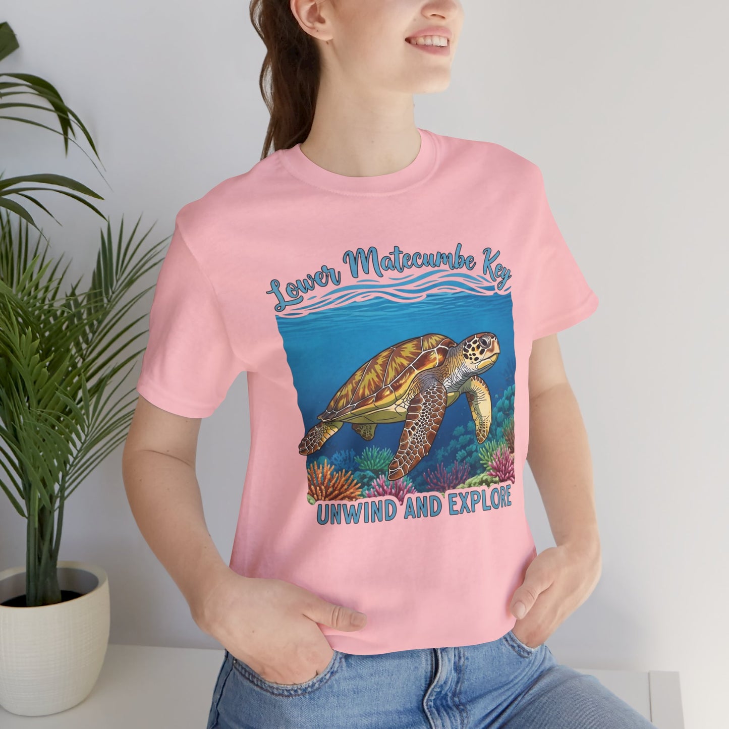 FLORIDA KEYS COLLECTION Lower Matecumbe Key 'Unwind and Explore' Design with Sea Turtle