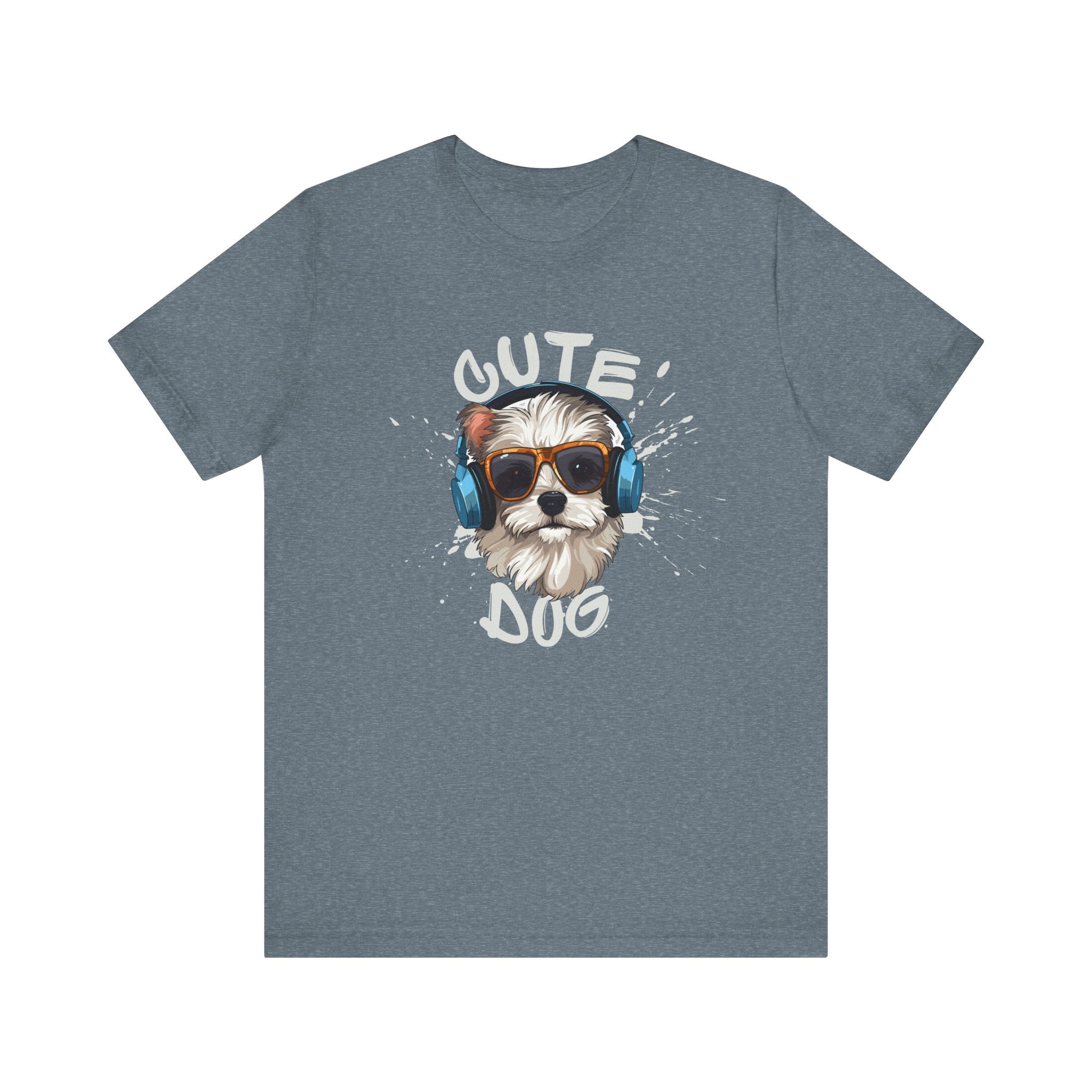 Cute Dog Graphic Unisex T-Shirt – Perfect for Pet Lovers