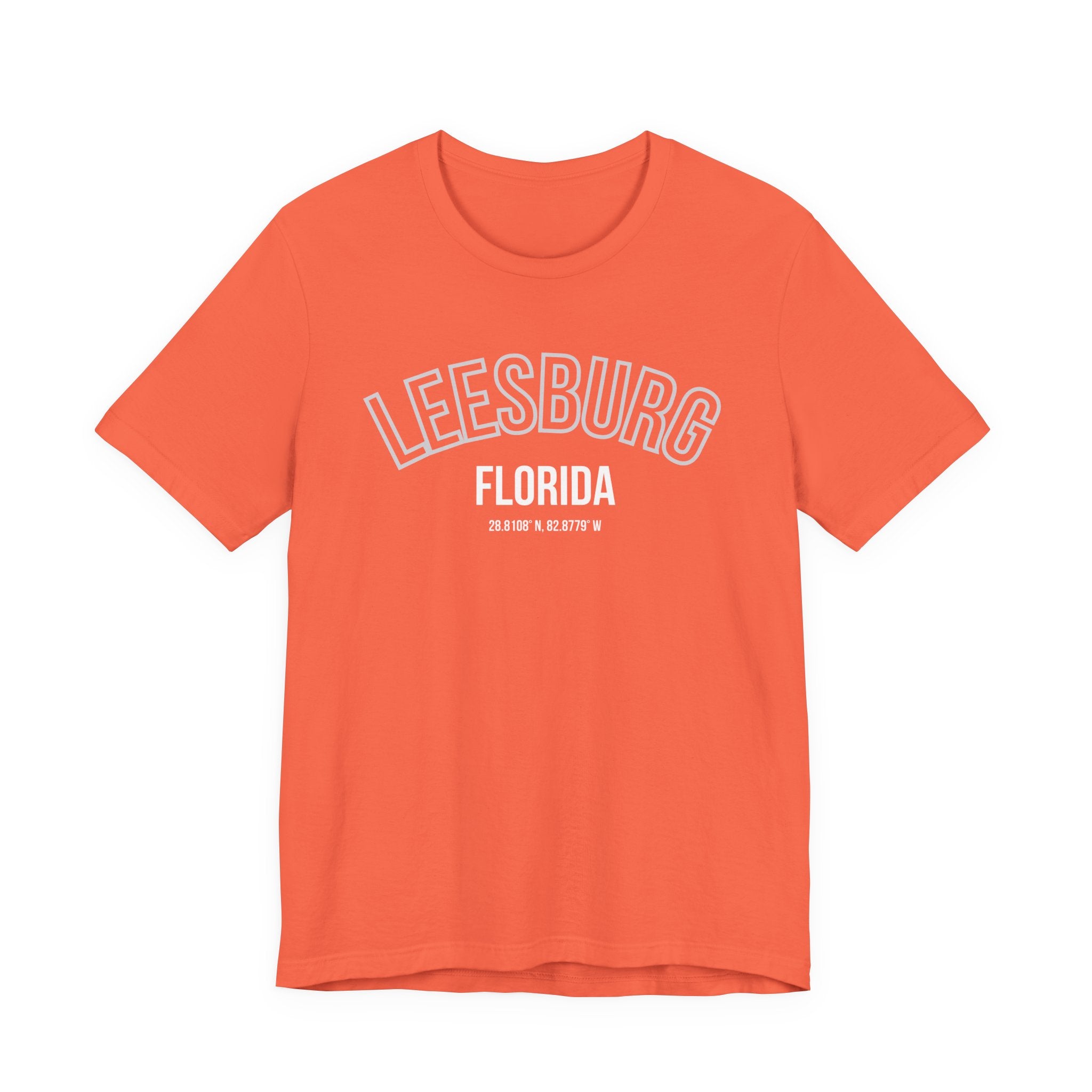 Leesburg, Florida Unisex Jersey Tee - Comfortable Casual Wear