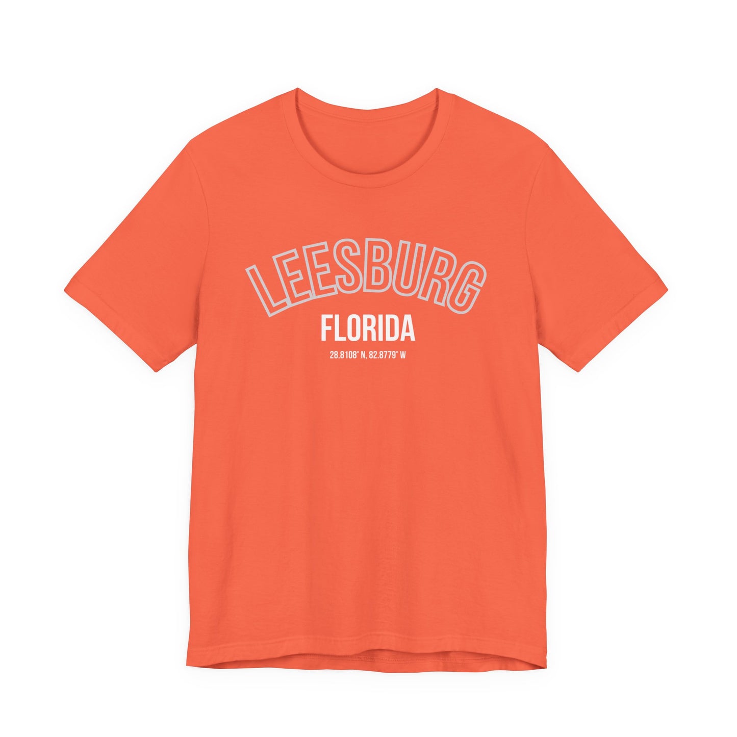 Leesburg, Florida Unisex Jersey Tee - Comfortable Casual Wear
