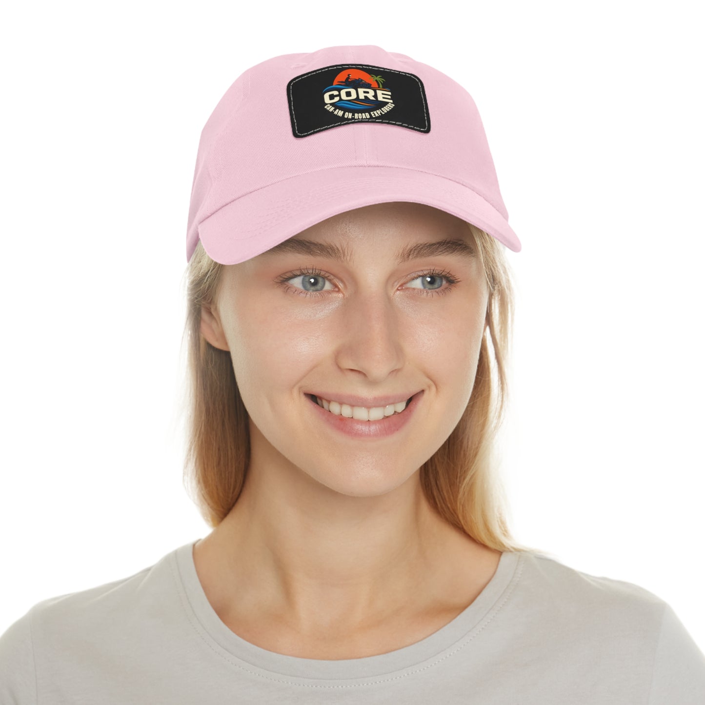 Core with Leather Patch, Casual Cap