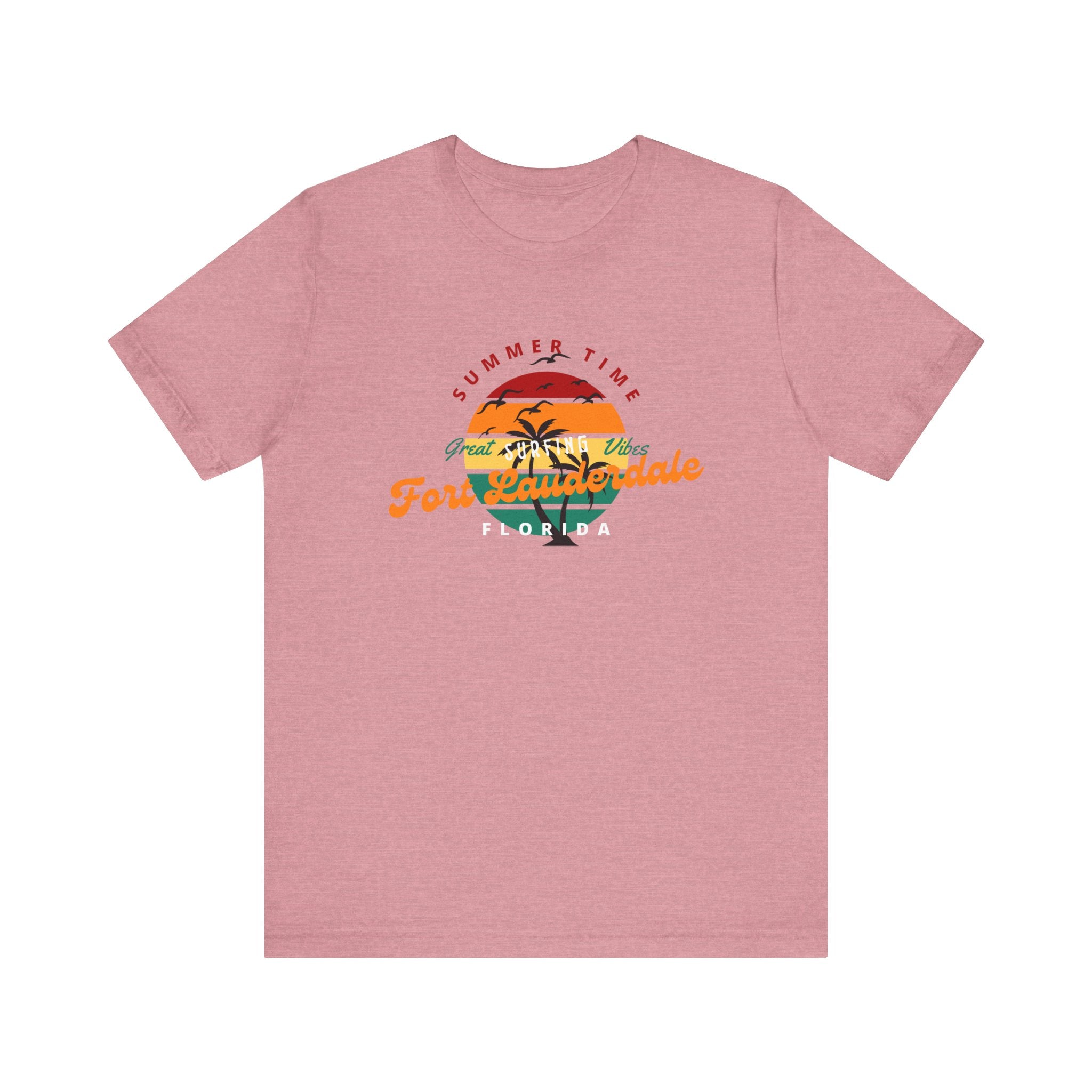Fort Lauderdale Summer Vibes Tee - Unisex Jersey Short Sleeve Shirt