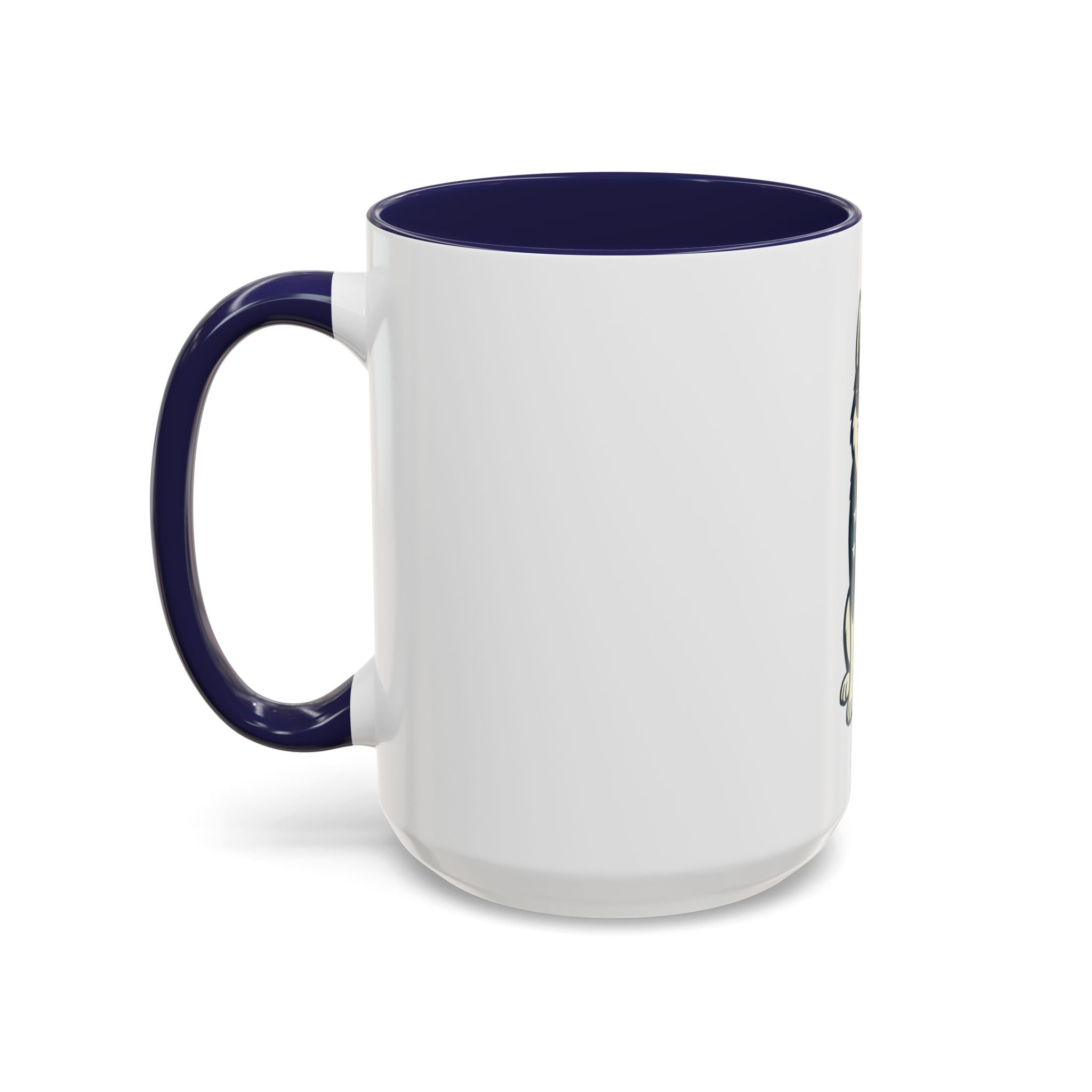 Patriotic Siberian Husky Dog Coffee Mug, Unique Pet Lover Gift