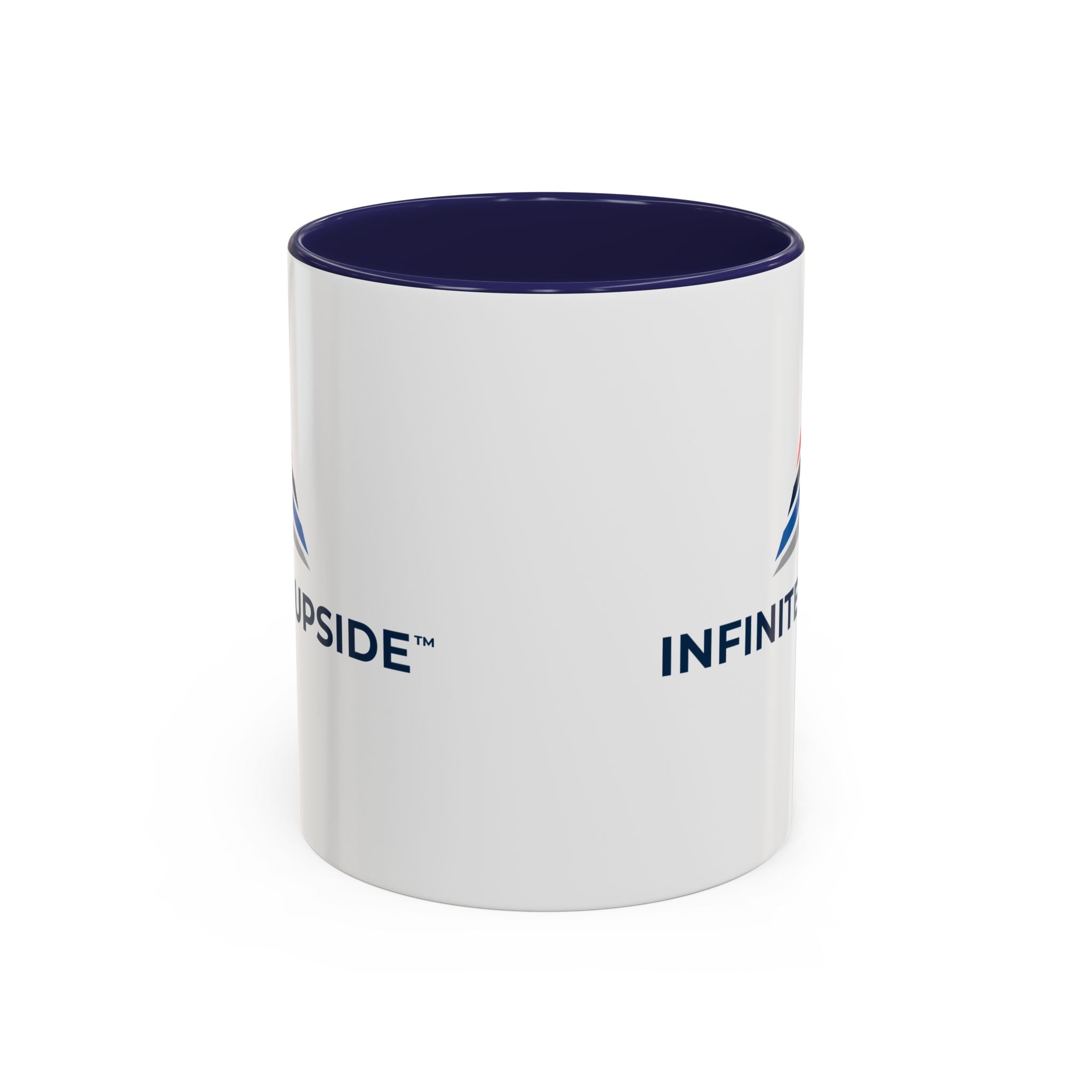 Infinity Upside™ Branded Accent Coffee Mug – Logo Coffee Cup (11/15oz)