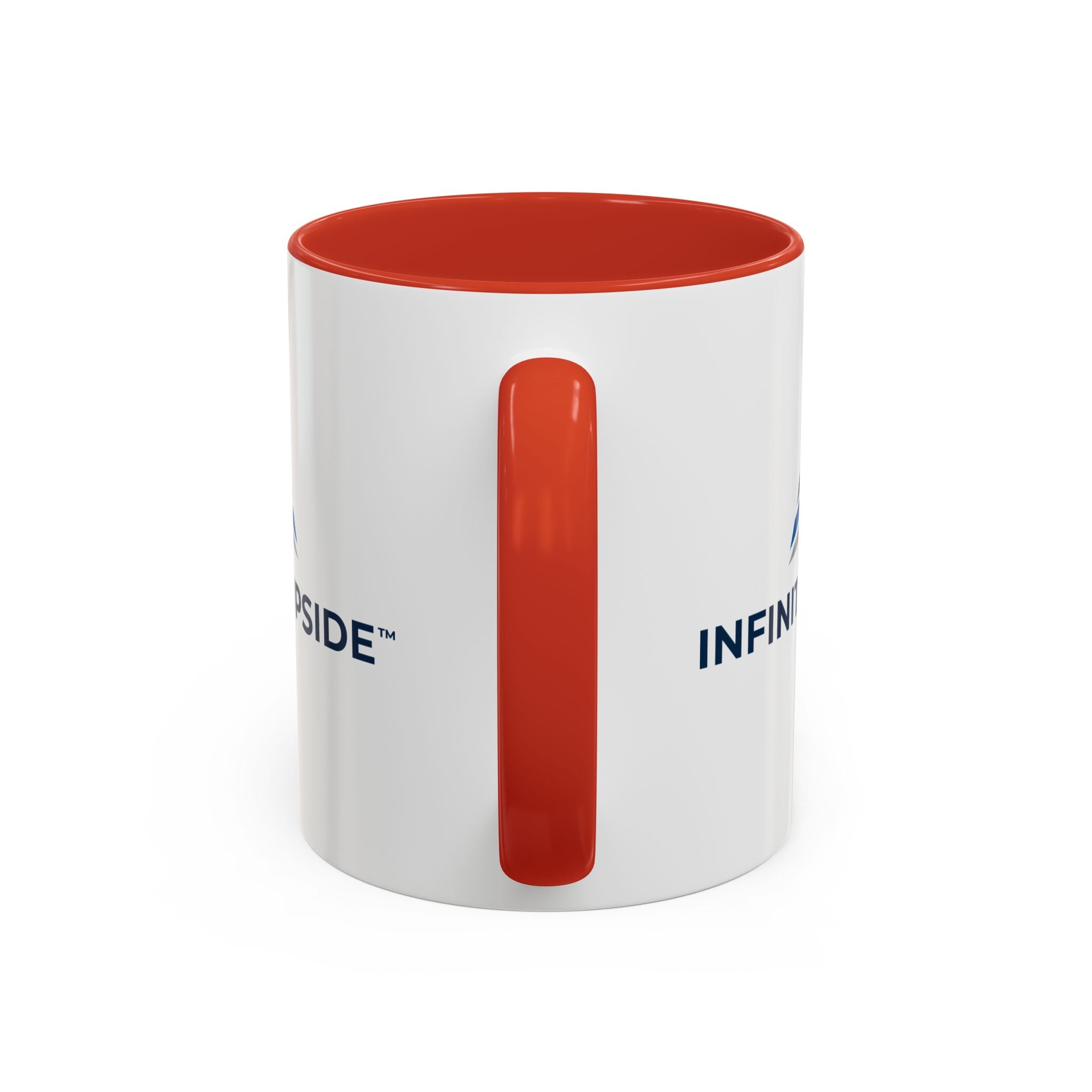 Infinity Upside™ Branded Accent Coffee Mug – Logo Coffee Cup (11/15oz)