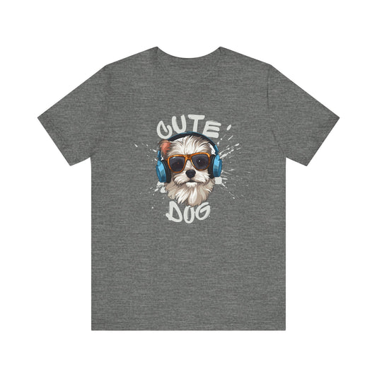 Cute Dog Graphic Unisex T-Shirt – Perfect for Pet Lovers
