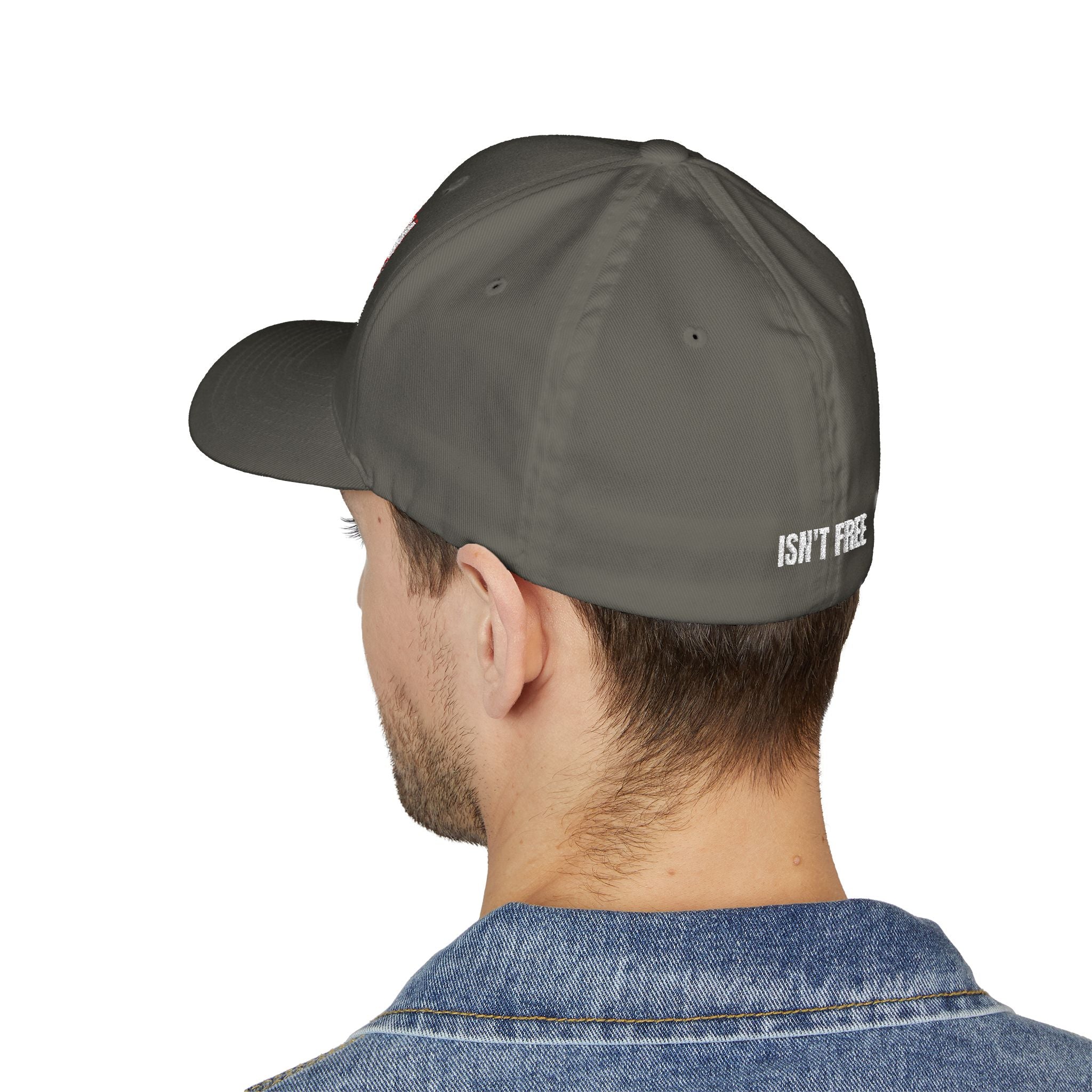 Patriotic Embroidered Cap | Freedom Isn't Free Hat, CK Signature