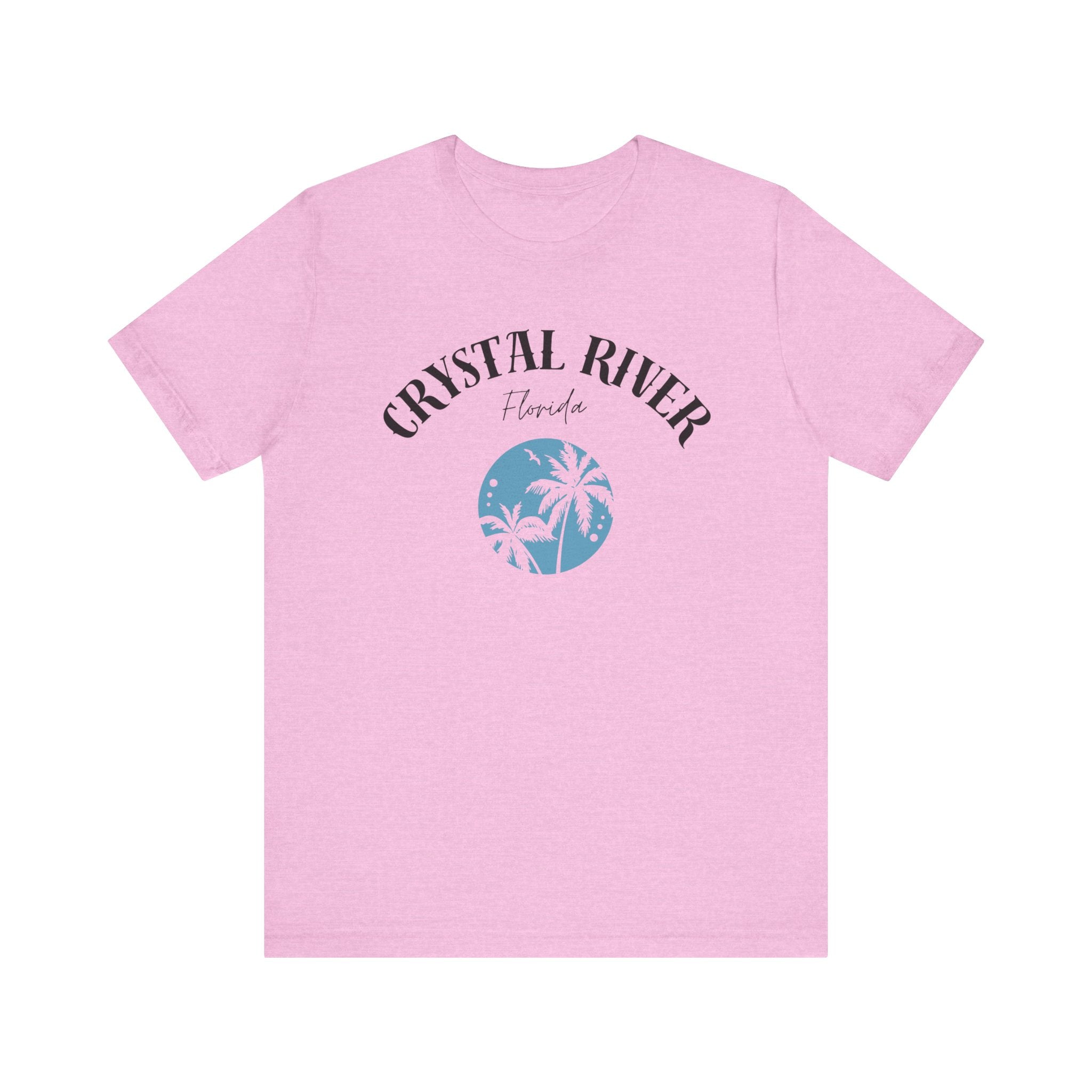 Crystal River Florida Tropical Tee - Unisex Jersey Short Sleeve Shirt
