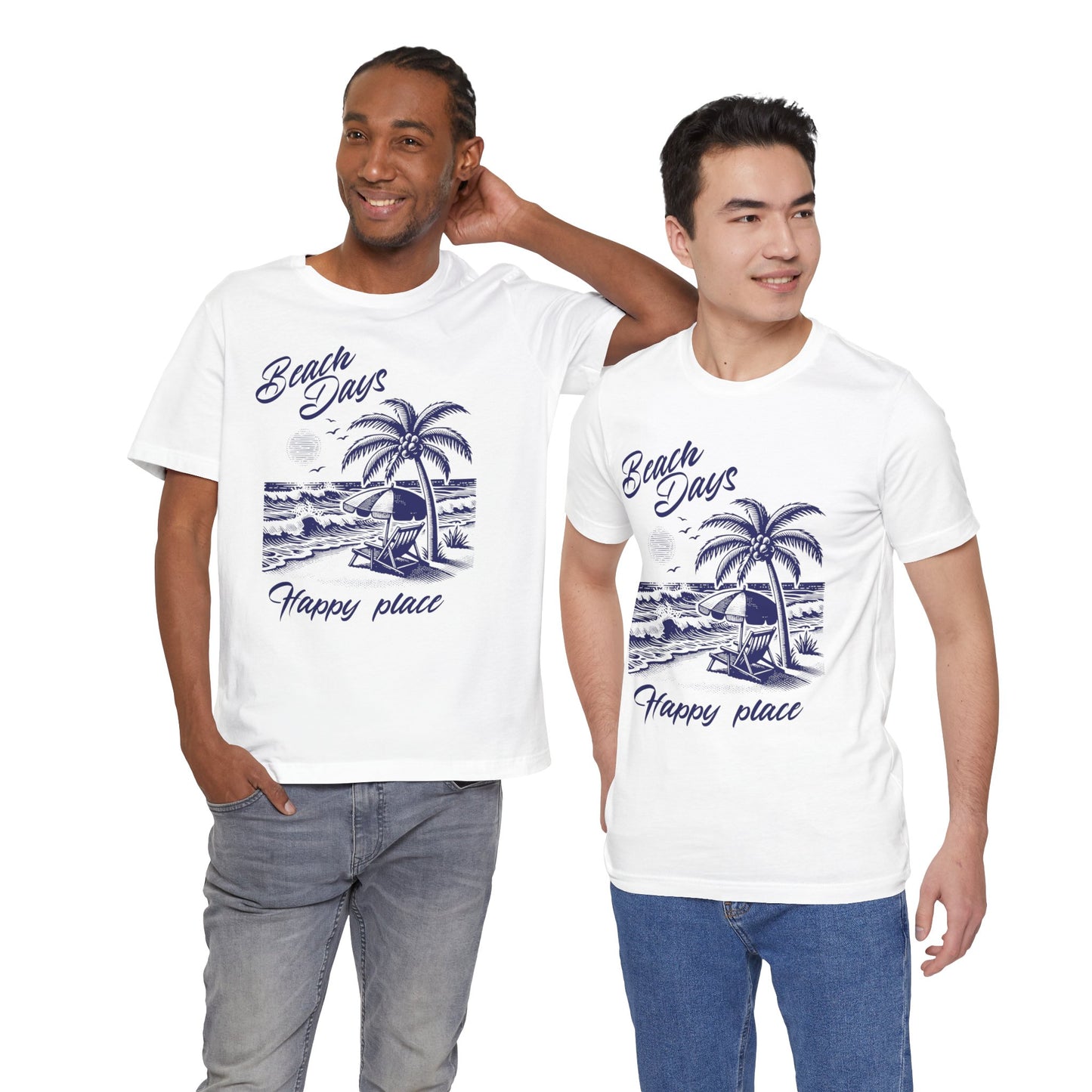 Beach Days Unisex Tee - Summer Vacation Shirt, Island Life Apparel, Coastal Style