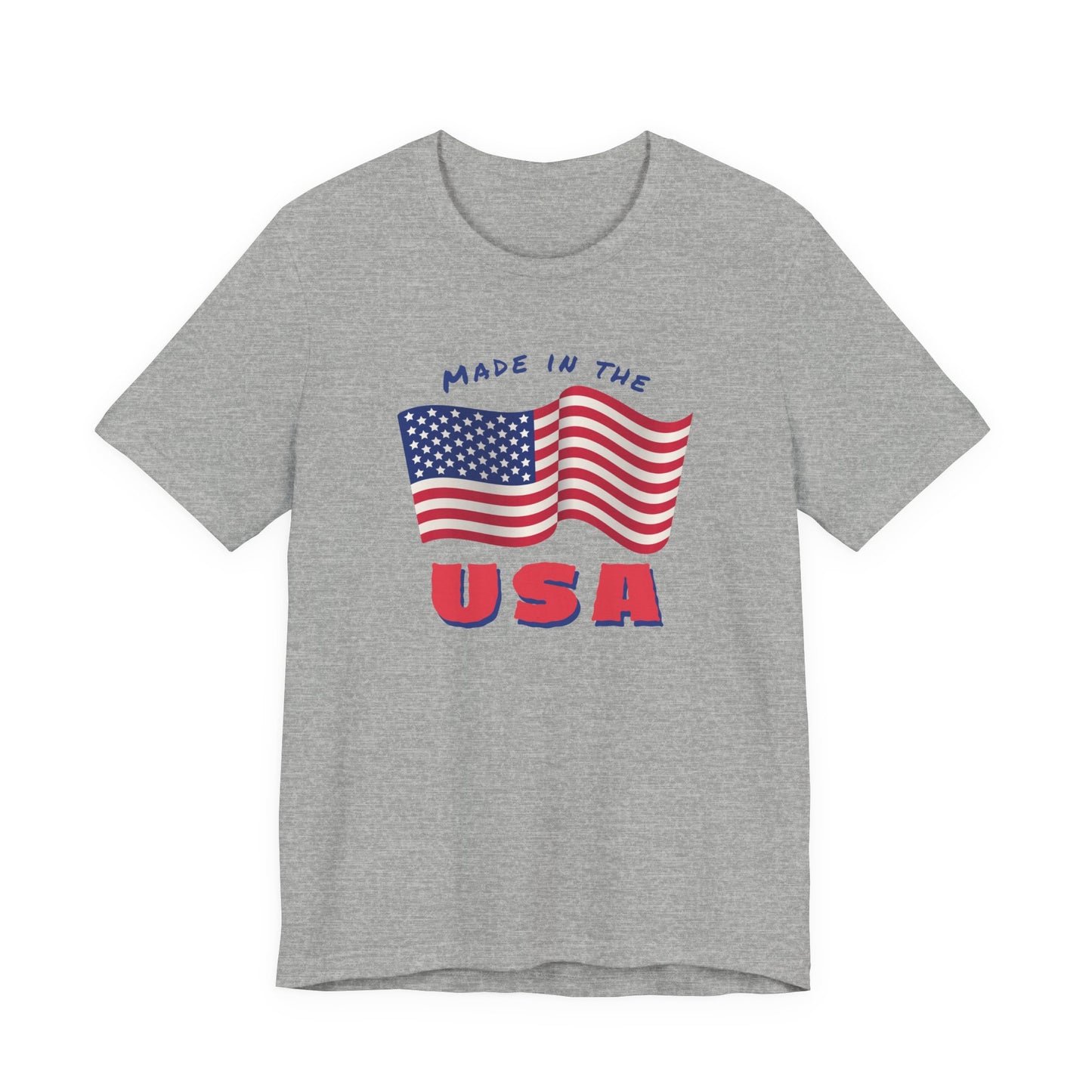 Patriotic USA Graphic Tee - Made in the USA