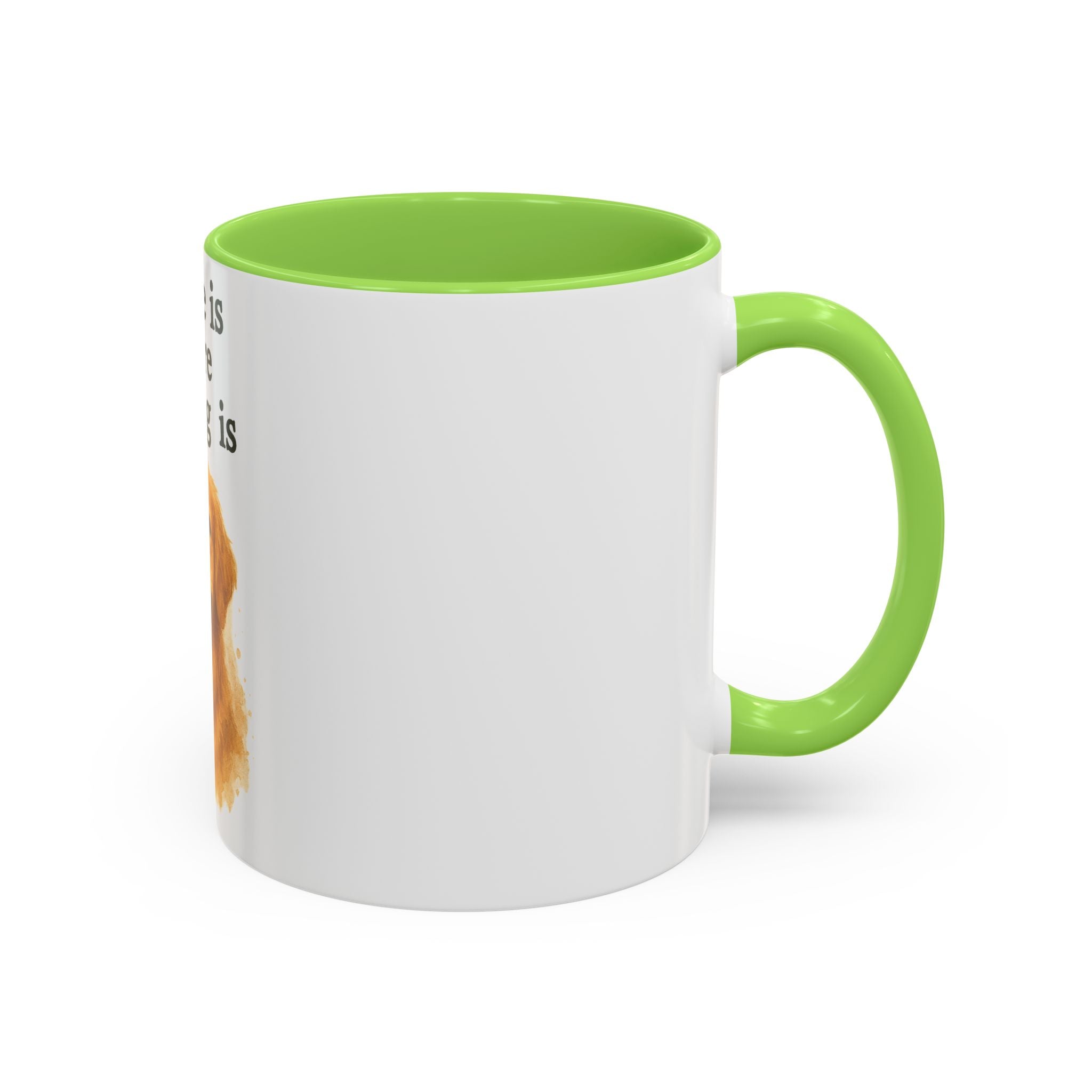 Home Is Where The Dog Is Mug – Colorful Pet Lover’s Coffee Cup (11oz, 15oz)