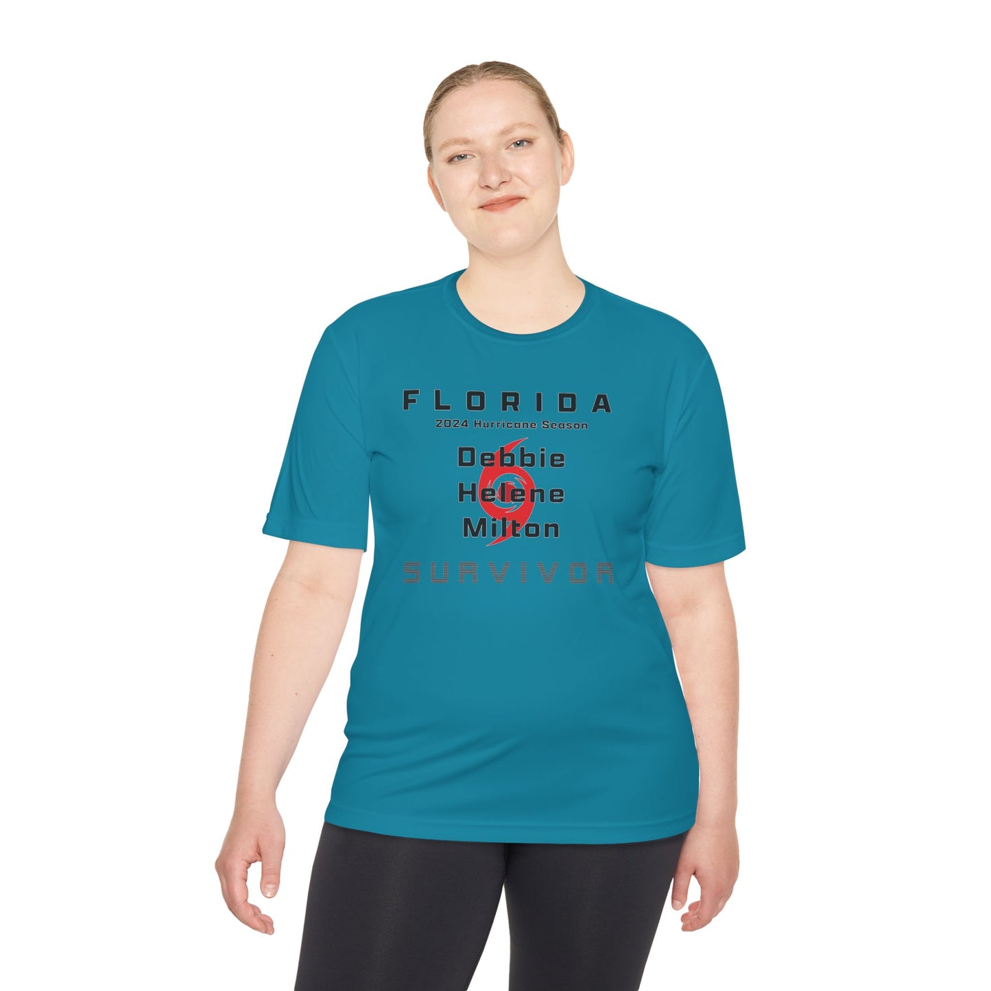 Florida 2024 Hurricane Season Unisex Moisture Wicking Tee