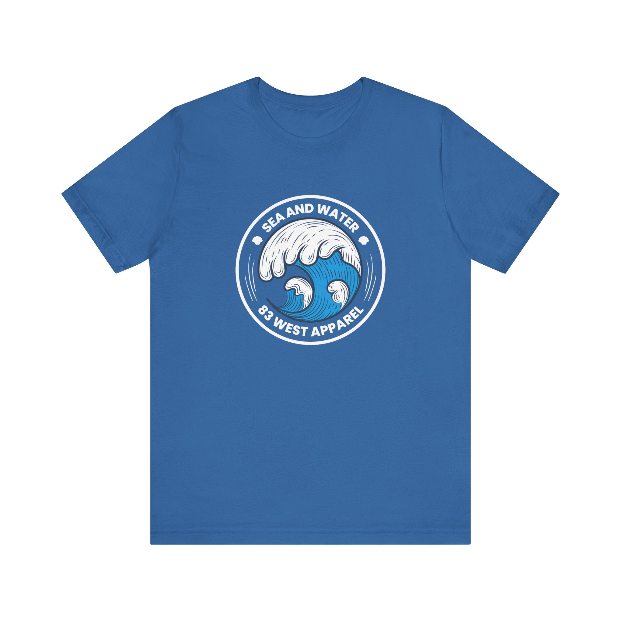 Sea and Water Unisex Jersey Tee - Perfect for Beach Lovers