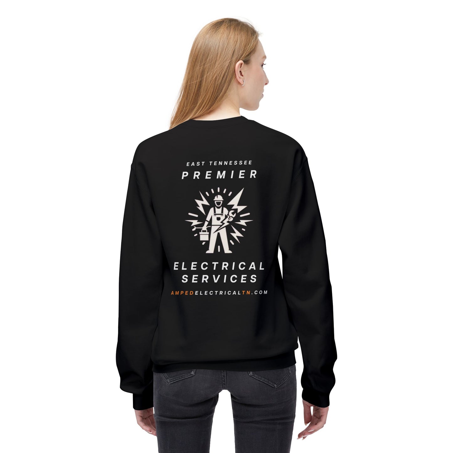 AMPED ELECTRICAL COLLECTION | Electrician Crewneck Sweatshirt
