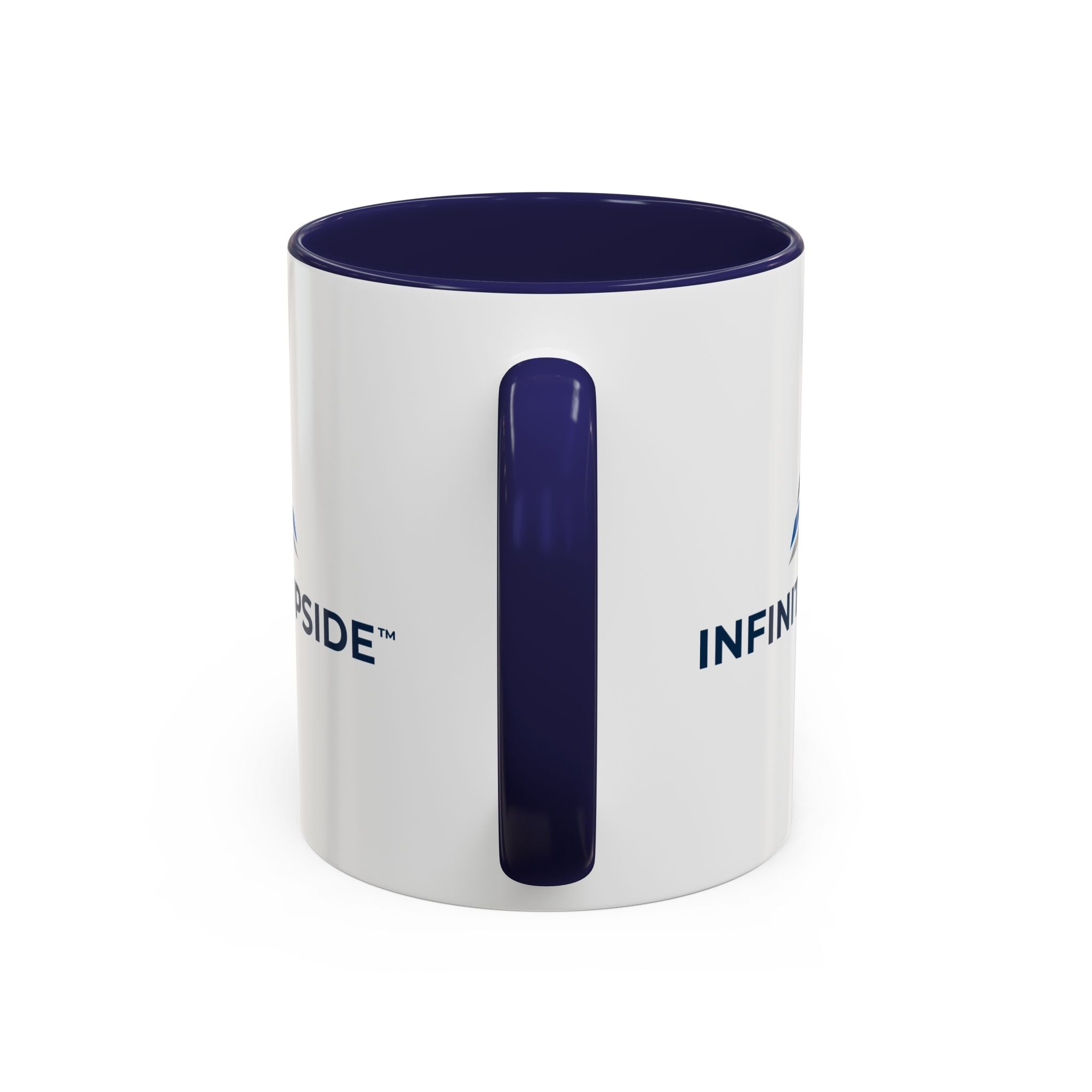Infinity Upside™ Branded Accent Coffee Mug – Logo Coffee Cup (11/15oz)