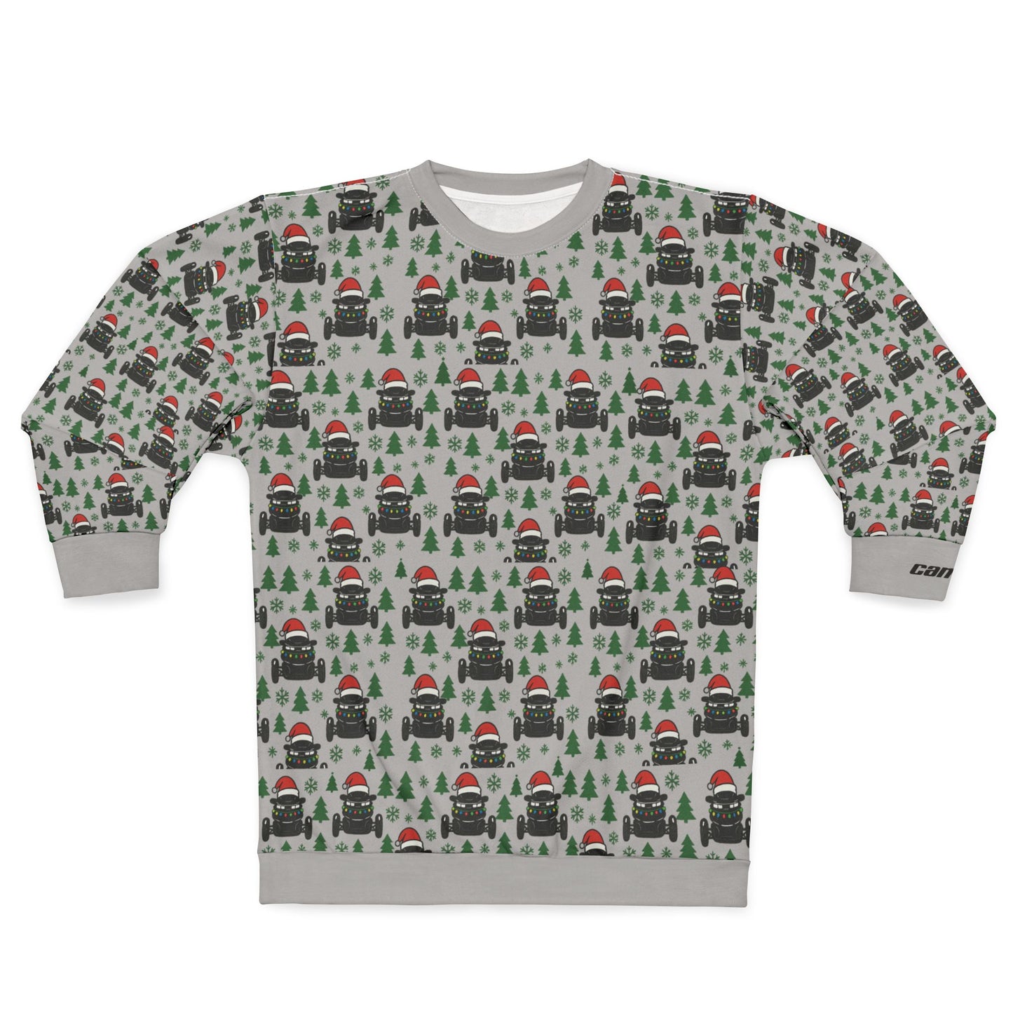 Can-Am Spyder Christmas Lights Sweatshirt — Festive For The Holidays