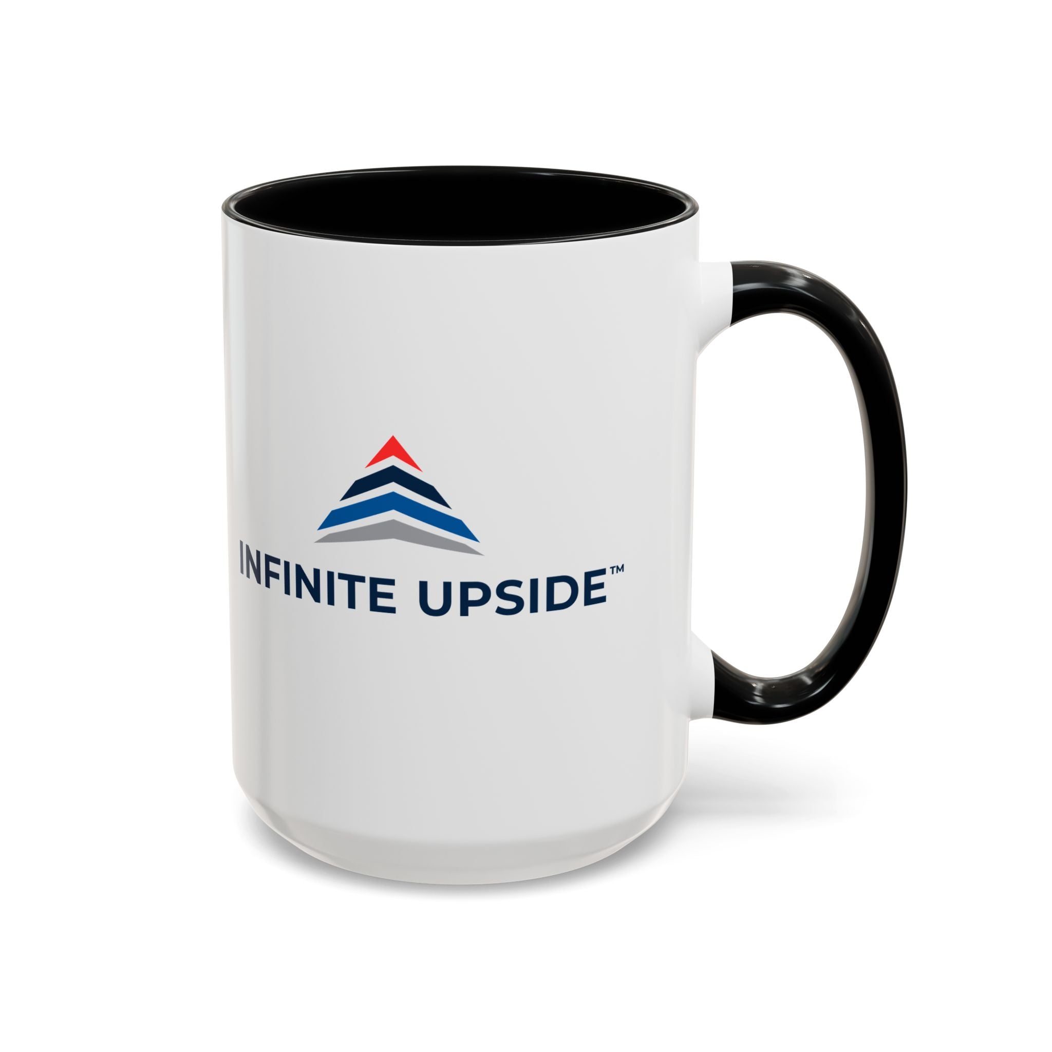 Infinity Upside™ Branded Accent Coffee Mug – Logo Coffee Cup (11/15oz)