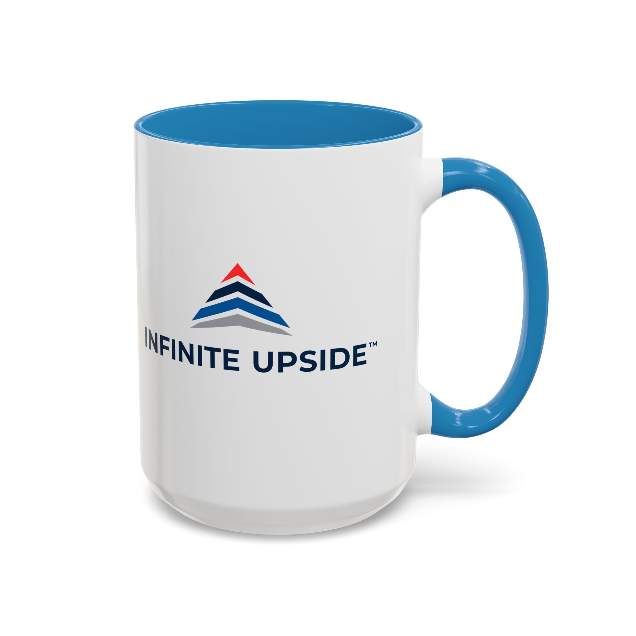 Infinity Upside™ Branded Accent Coffee Mug – Logo Coffee Cup (11/15oz)