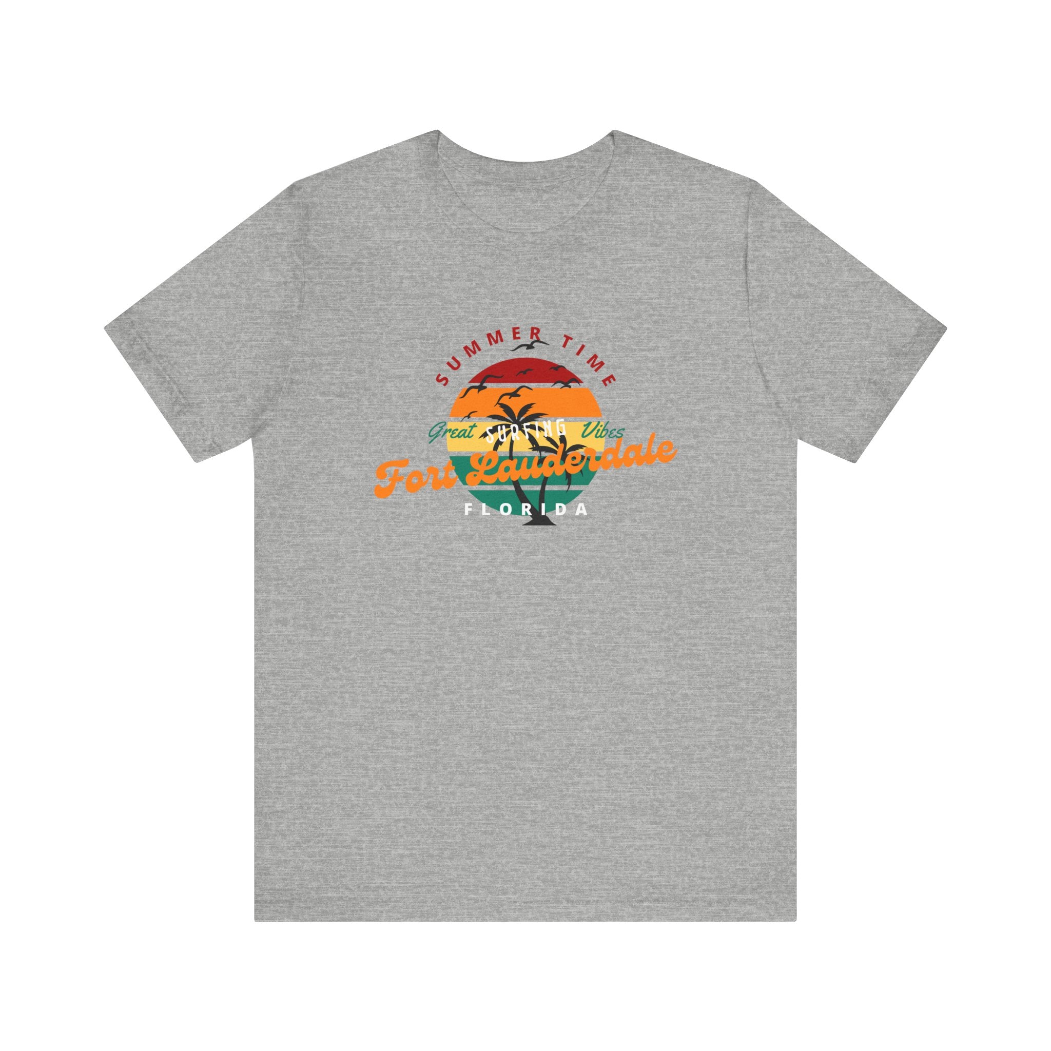 Fort Lauderdale Summer Vibes Tee - Unisex Jersey Short Sleeve Shirt