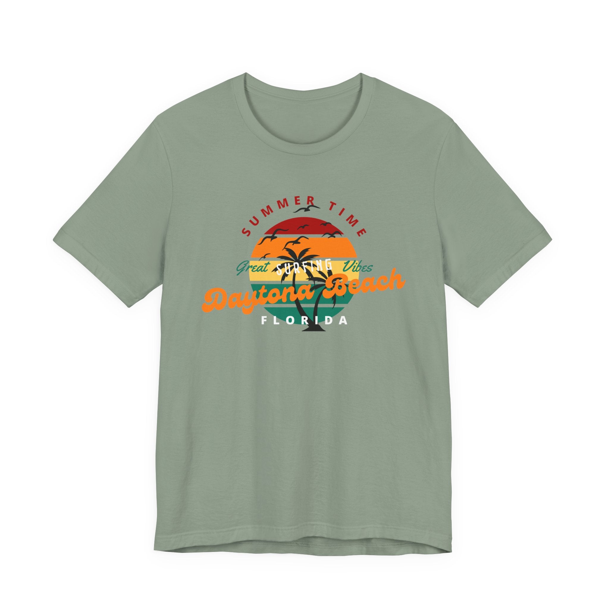 Summer Vibes Daytona Beach Tee - Unisex Jersey Short Sleeve