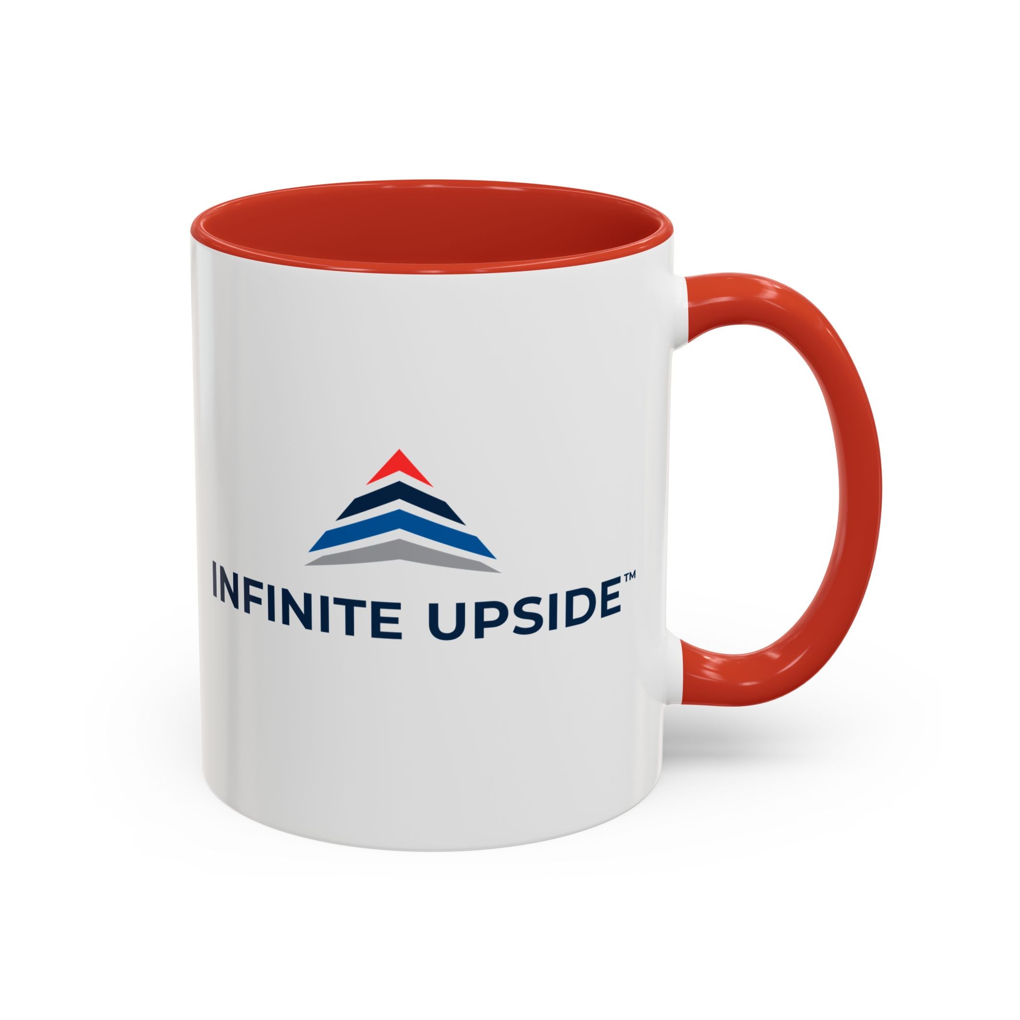 Infinity Upside™ Branded Accent Coffee Mug – Logo Coffee Cup (11/15oz)