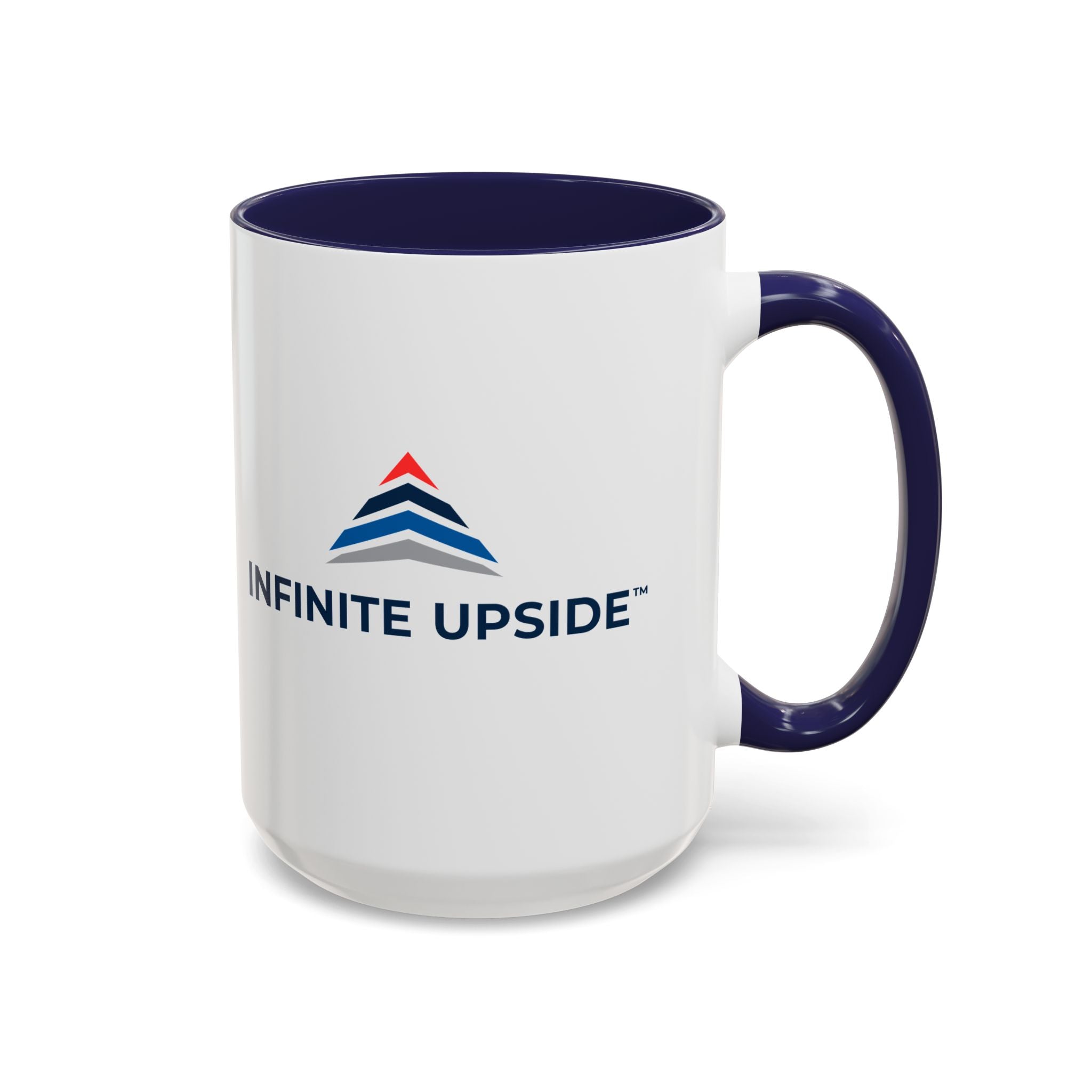 Infinity Upside™ Branded Accent Coffee Mug – Logo Coffee Cup (11/15oz)