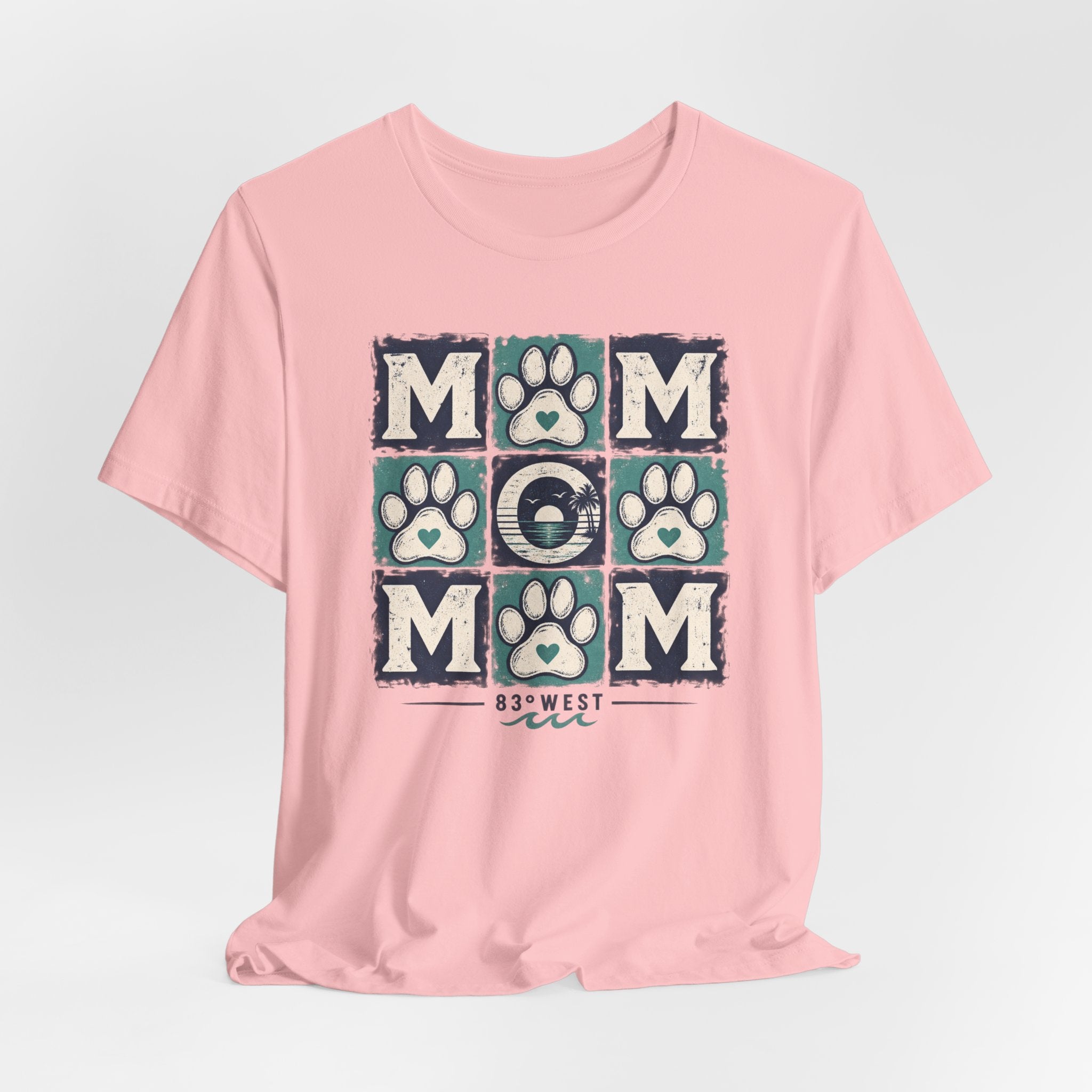 Dog Mom T-Shirt – Dogs and Sunsets Go Together for Dog Moms