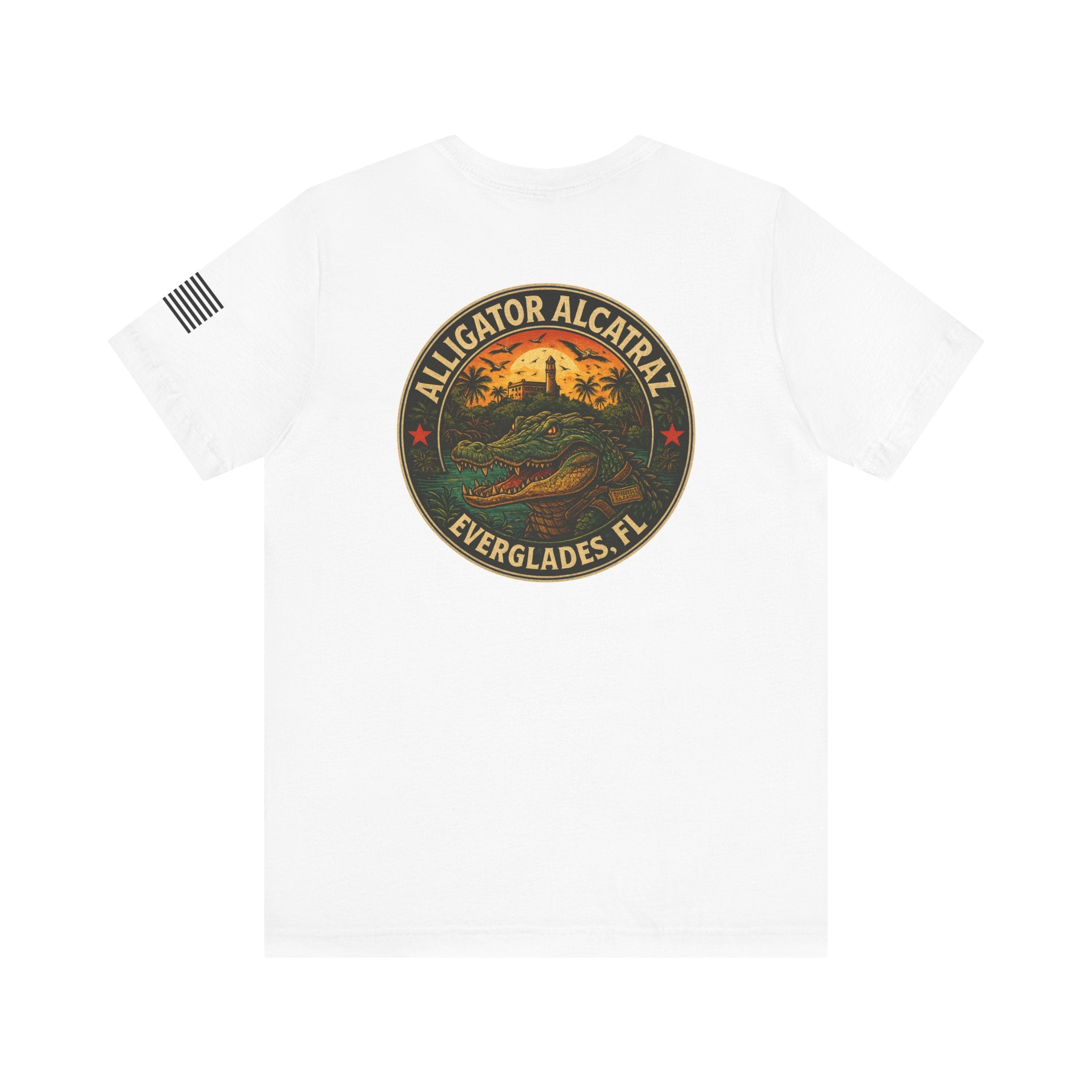 Alligator Alcatraz Graphic Tee | Casual Unisex T-Shirt
