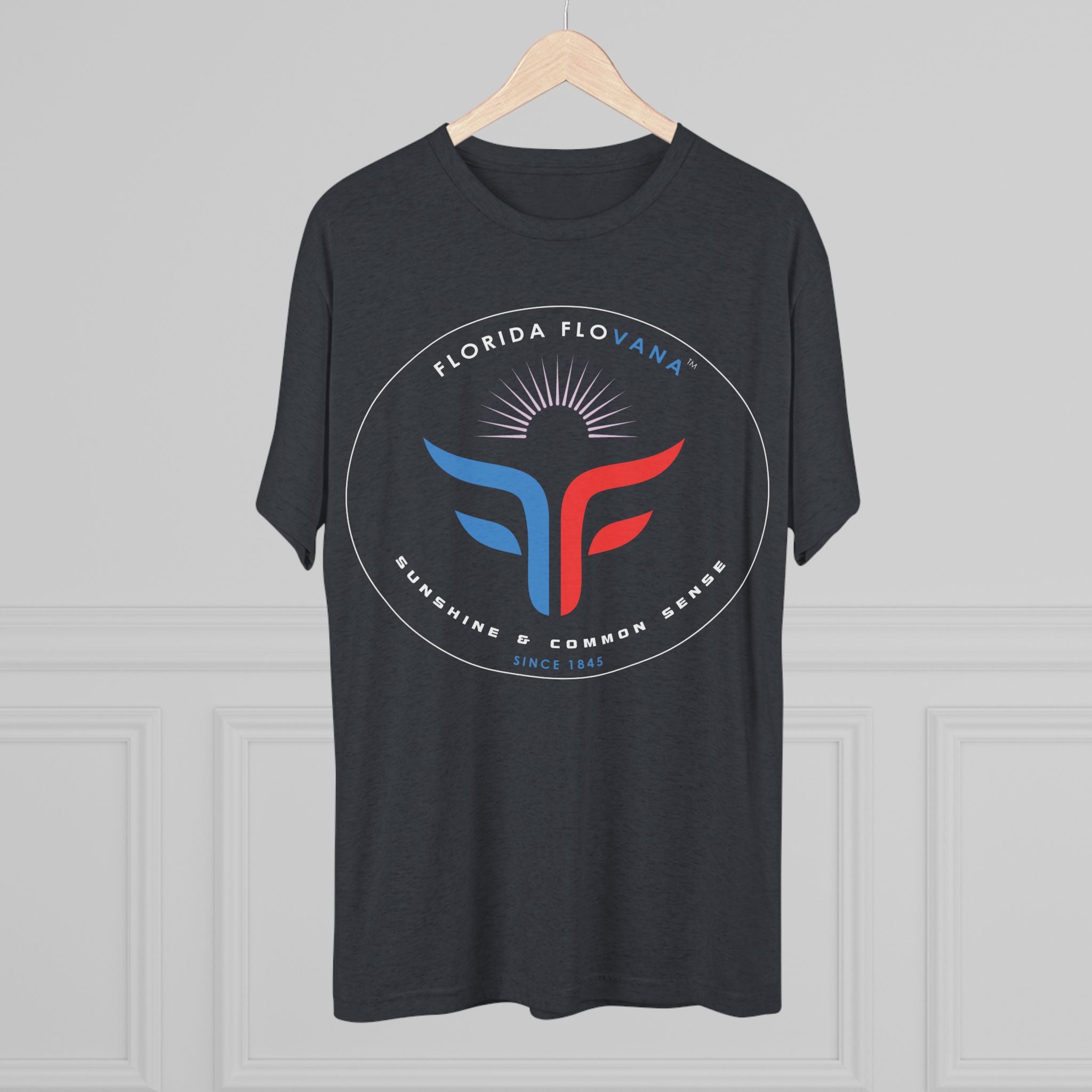 FLORIDA FLOVANA LOGO Unisex Tri-Blend Crew Tee