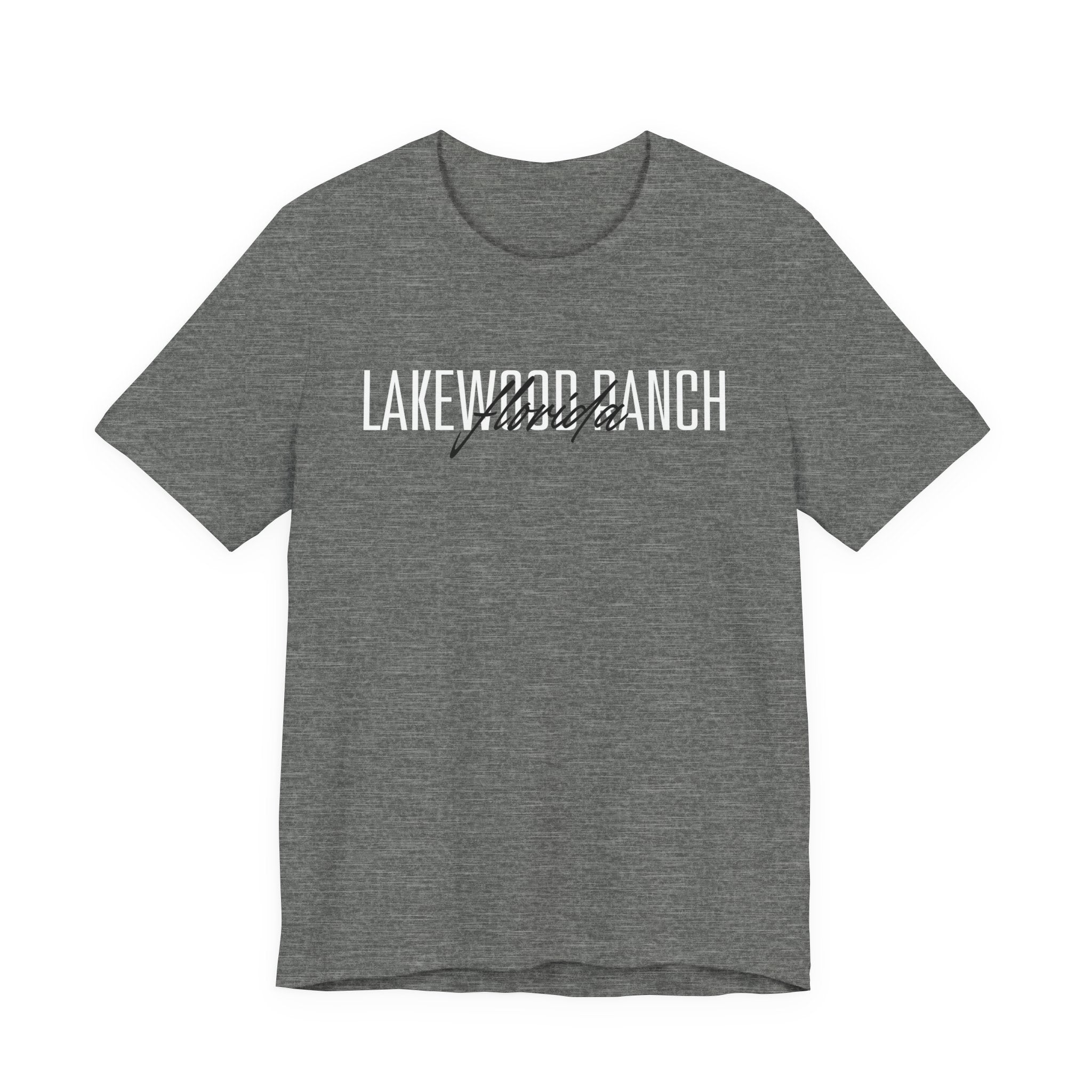 Lakewood Ranch Unisex Short Sleeve Tee, Casual Summer Shirt, Birthday Gift