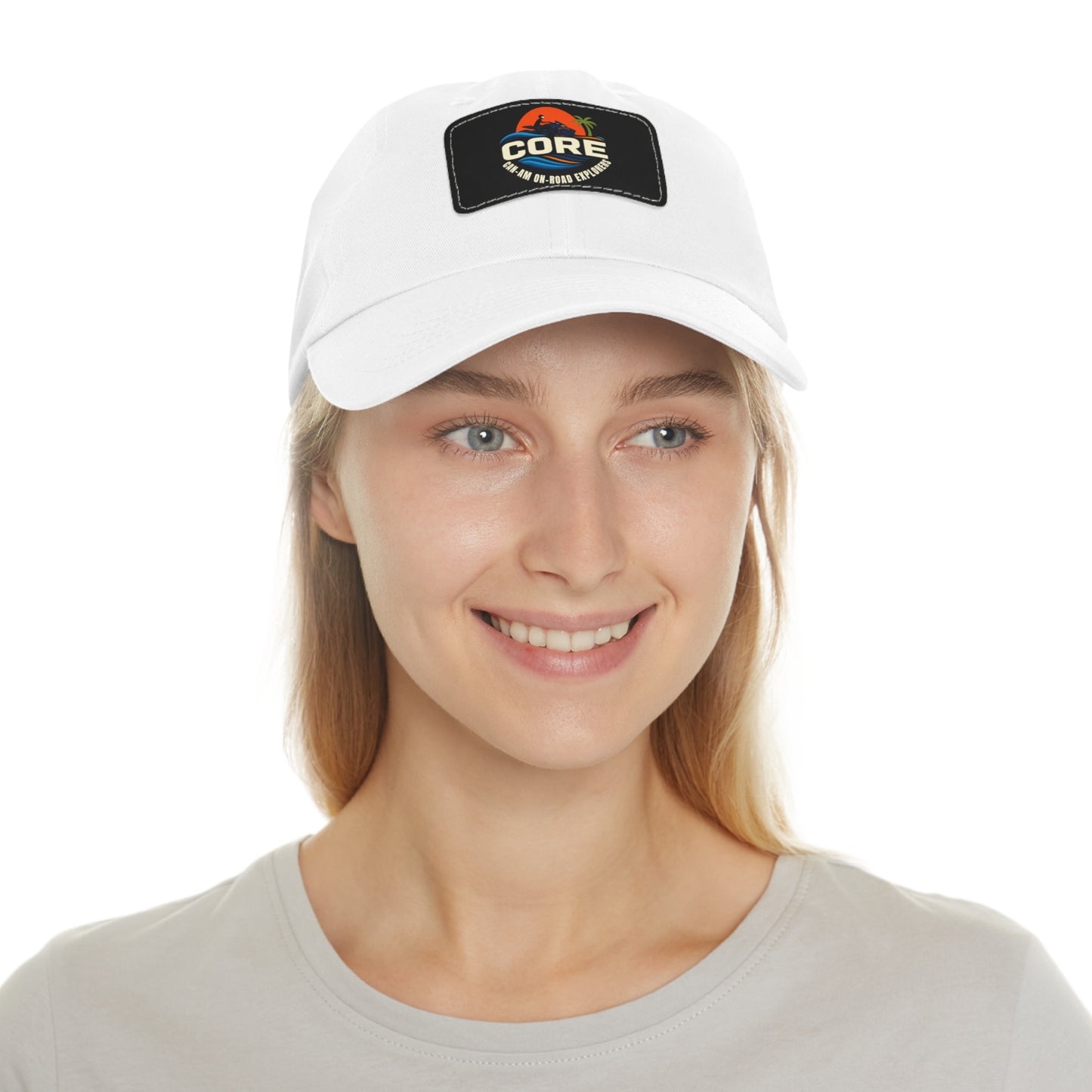 Core with Leather Patch, Casual Cap