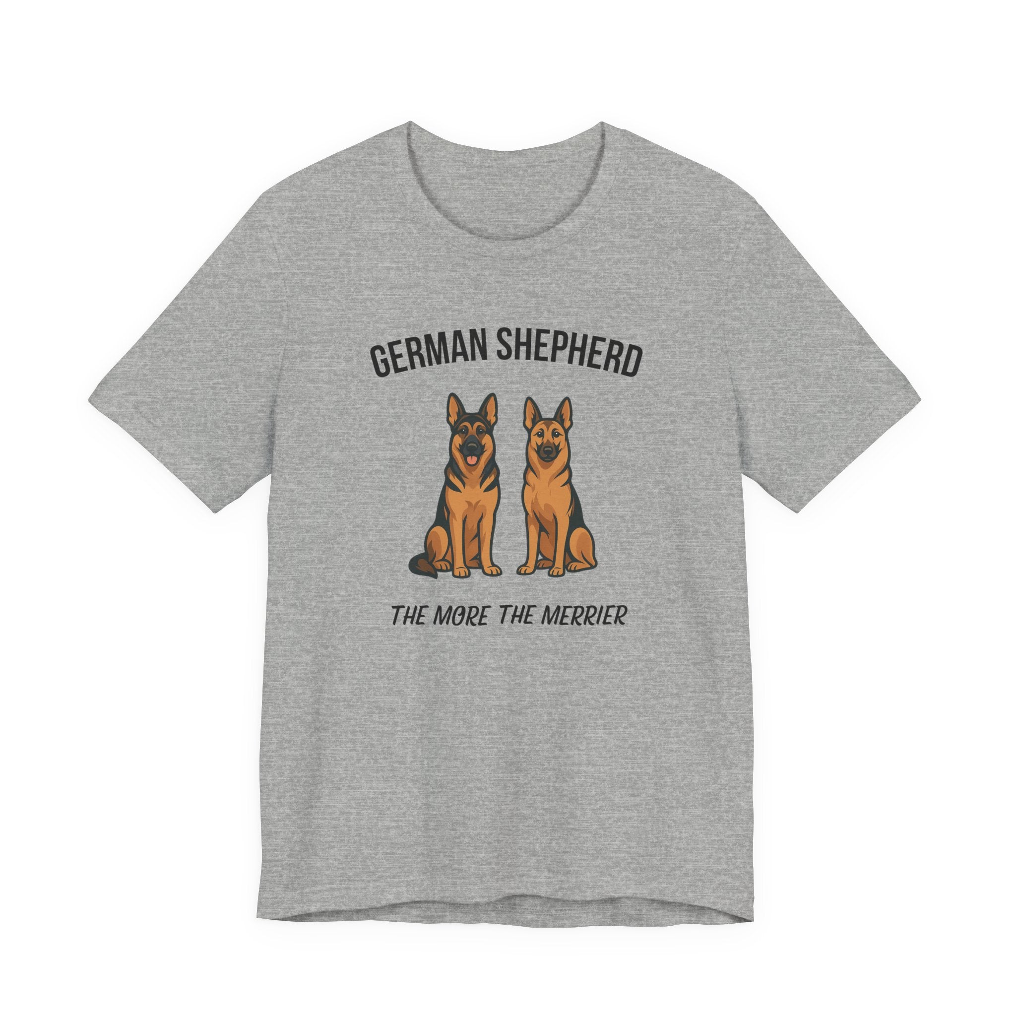 German Shepherd Lovers Tee, Adorable Dog Shirt, Unisex Pet Owner Gift
